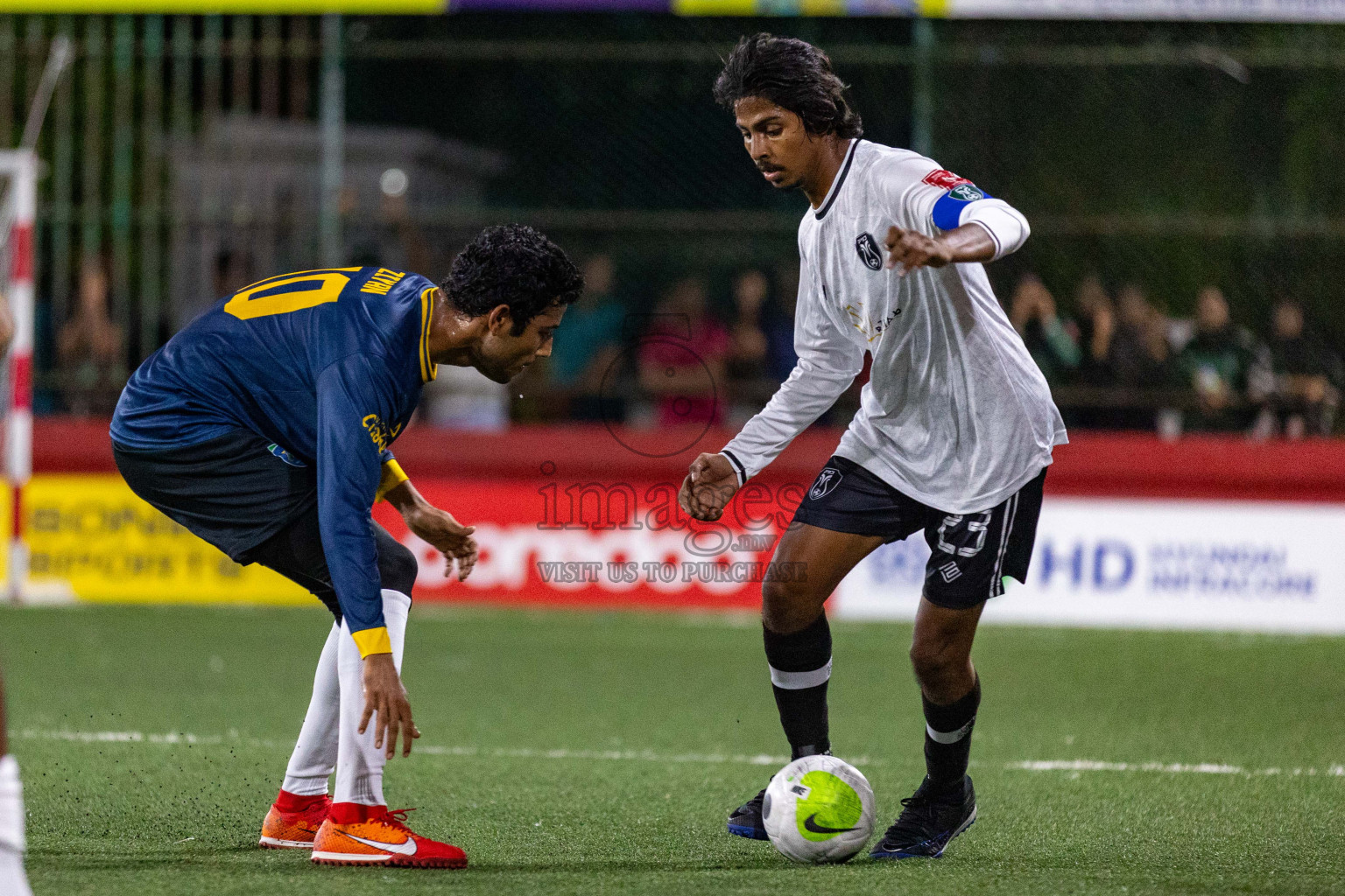 N Velidhoo vs N Miladhoo in Day 3 of Golden Futsal Challenge 2024 was held on Wednesday, 17th January 2024, in Hulhumale', Maldives
Photos: Ismail Thoriq / images.mv