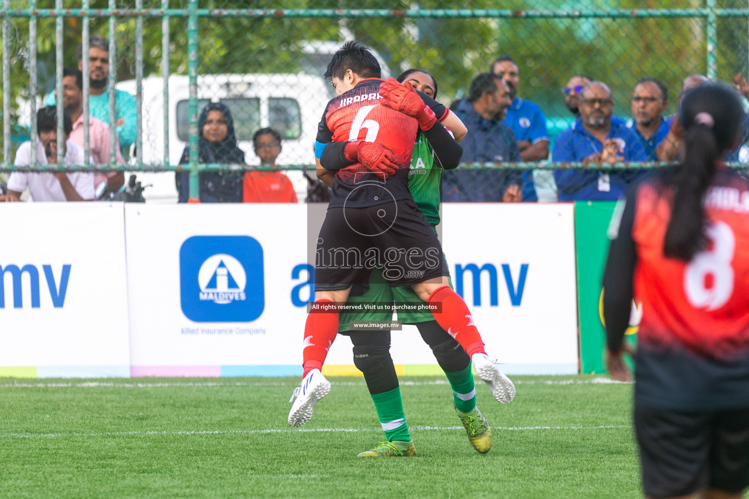 MPL vs Team Fenaka in Eighteen Thirty Women's Futsal Fiesta 2022 was held in Hulhumale', Maldives on Wednesday, 12th October 2022. Photos: Ismail Thoriq / images.mv