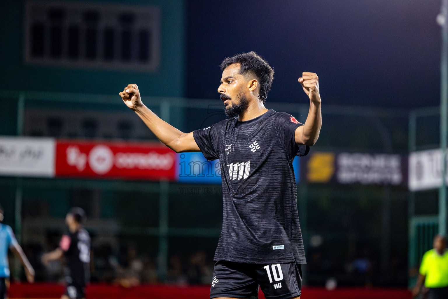 K Maafushi vs K Kaashidhoo in zone round on Day 31 of Golden Futsal Challenge 2025 was held on Tuesday , 4th February 2025, in Hulhumale', Maldives. Photos: Nausham Waheed / images.mv