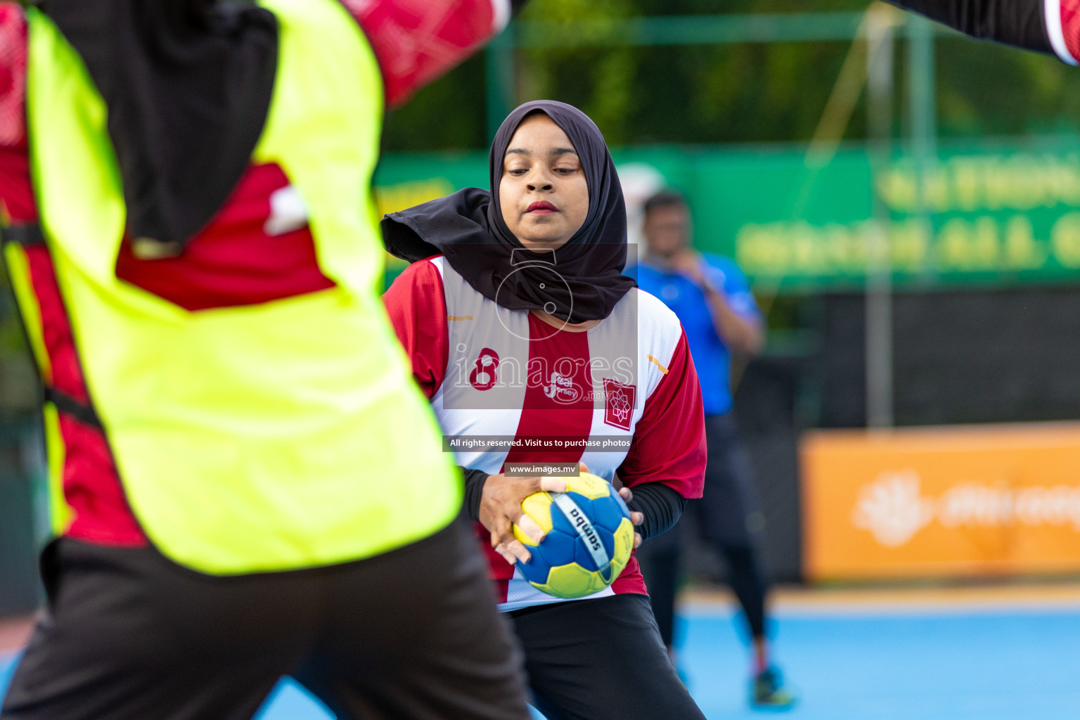 Day 1 of 7th Inter-Office/Company Handball Tournament 2023, held in Handball ground, Male', Maldives on Friday, 16th September 2023 Photos: Nausham Waheed/ Images.mv