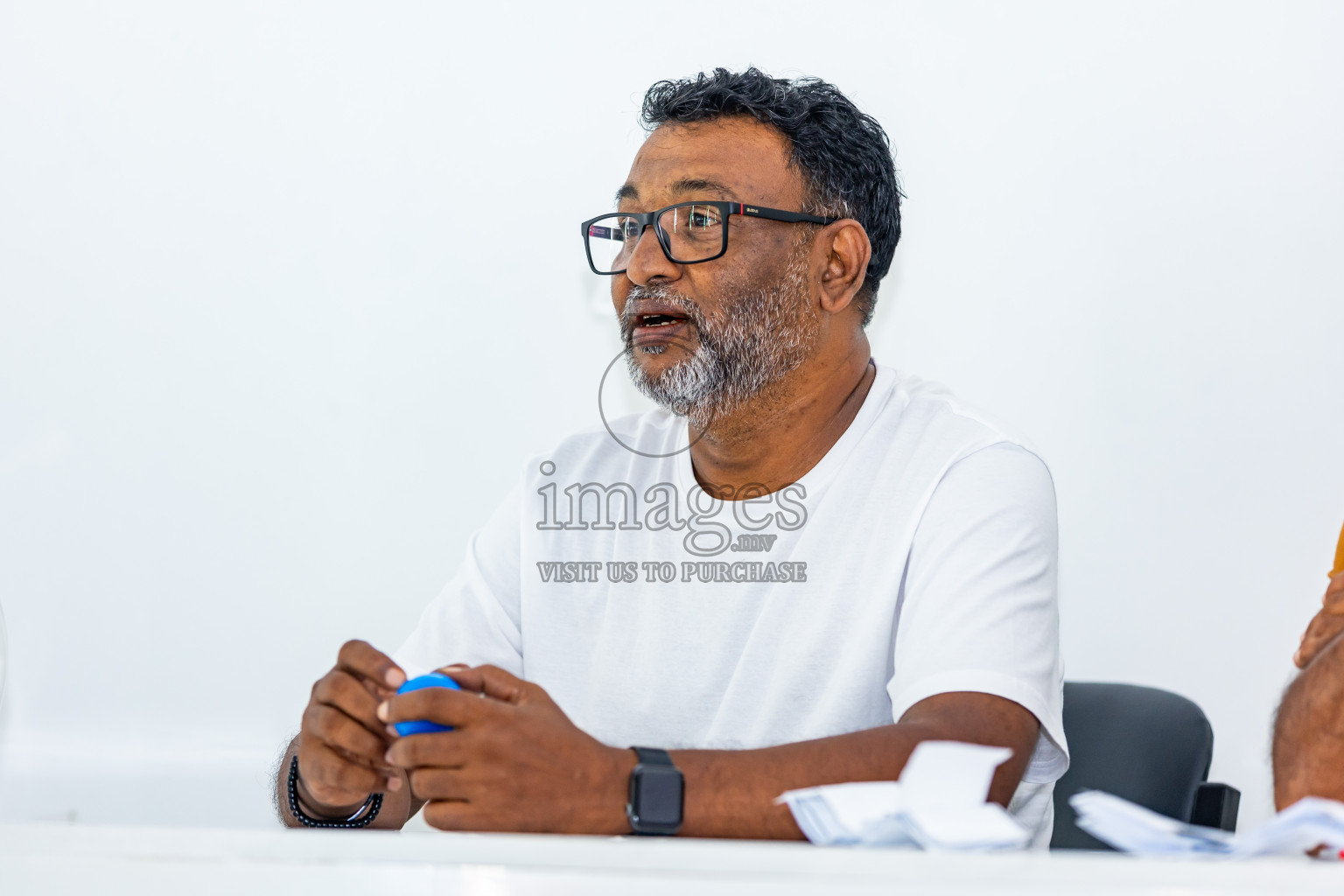 Draw Ceremony of FAM Youth Championship held in Male, Maldives, on Monday, 3rd June 2024 Photos: Nausham Waheed / images.mv