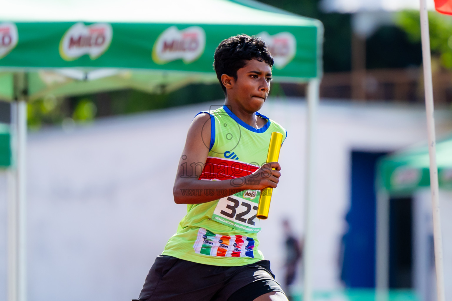 Day 3 of 12th Milo Association Championships was held in Ekuveni Track at Male', Maldives on Saturday, 26th April 2025. Photos: Nausham Waheed  / images.mv