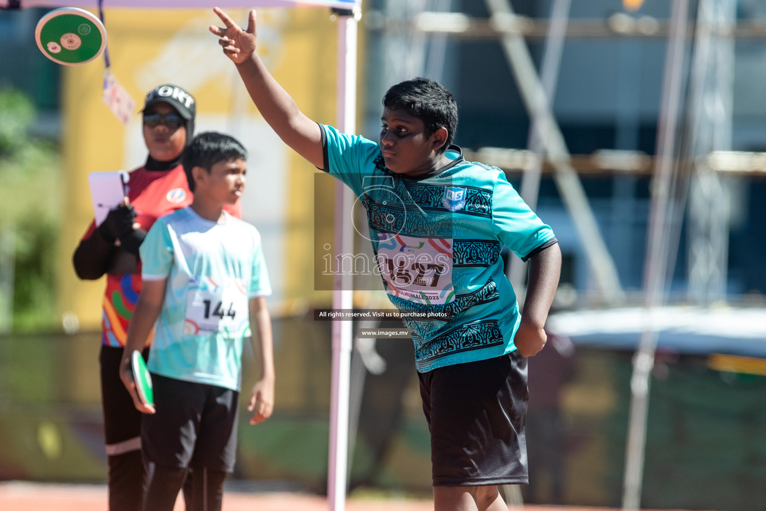 Day four of Inter School Athletics Championship 2023 was held at Hulhumale' Running Track at Hulhumale', Maldives on Wednesday, 17th May 2023. Photos: Nausham Waheed/ images.mv