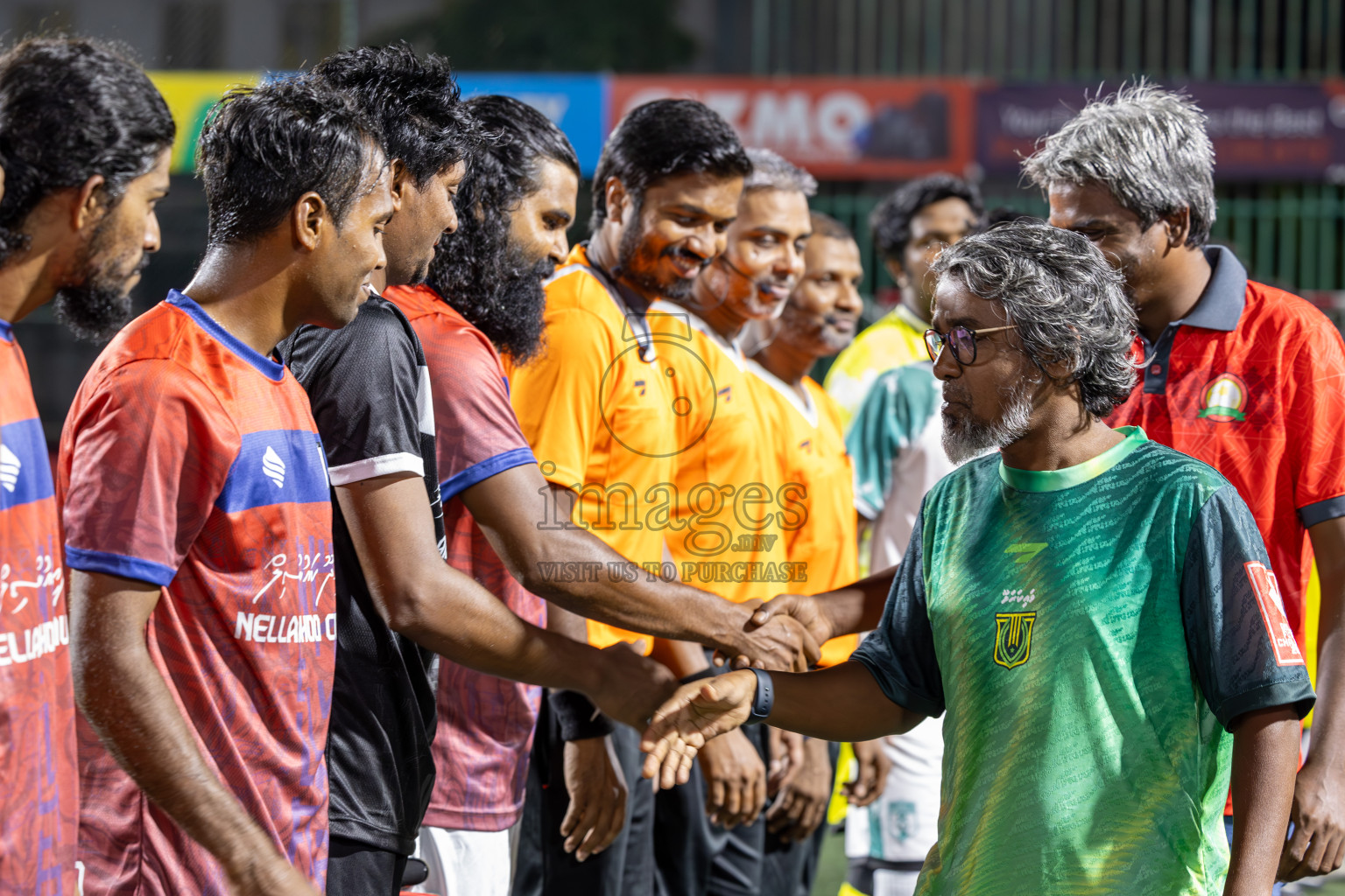 HDh Nellaidhoo vs HDh Kumundhoo in Day 1 of Golden Futsal Challenge 2025 on Sunday, 5th January 2025, in Hulhumale', Maldives
Photos: Ismail Thoriq / images.mv