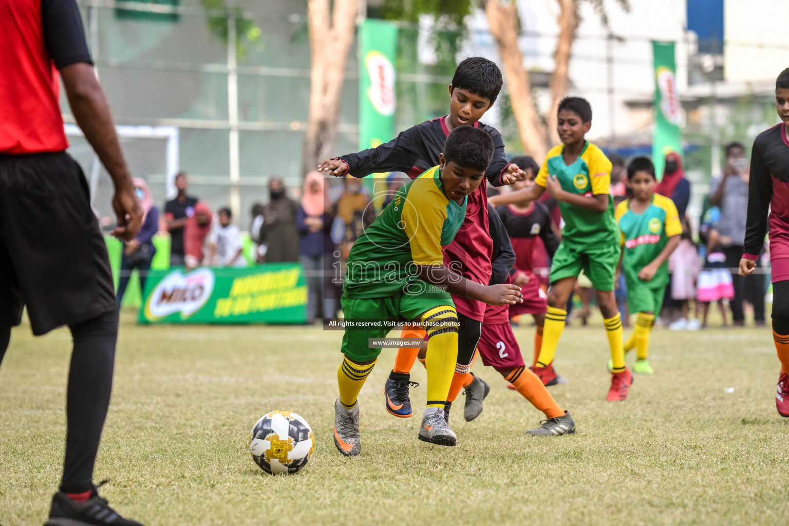 Day 1 of MILO Academy Championship 2022 held in Male' Maldives on Friday, 11th March 2021. Photos by: Nausham waheed