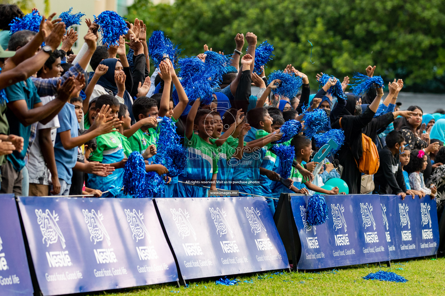 Day 4 of Milo Kids Football Fiesta 2022 was held in Male', Maldives on 22nd October 2022. Photos:Hassan Simah / images.mv