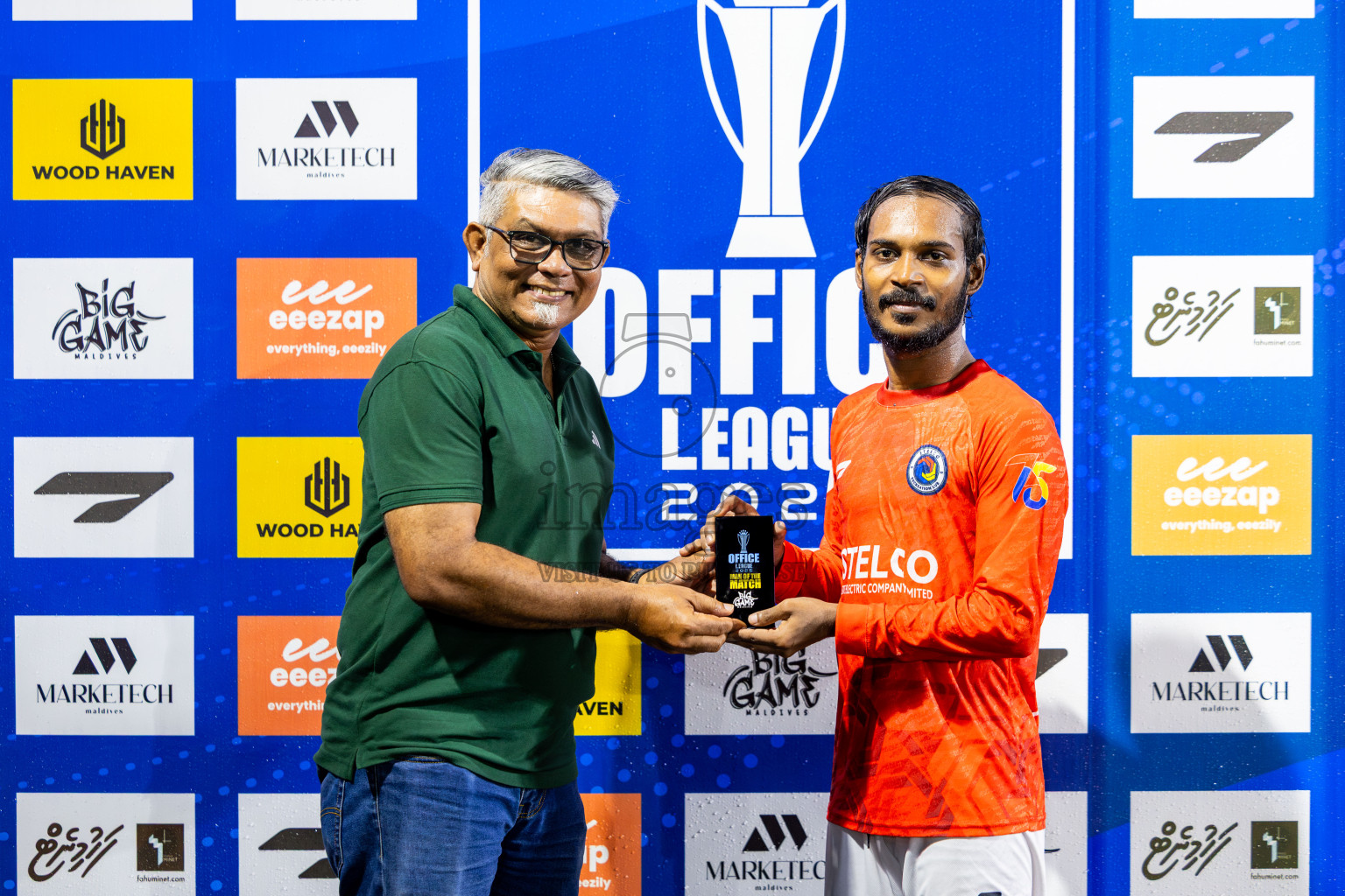 STELCO vs FENAKA in Day 15 of Office League 2025 was held on Friday, 2nd May 2025 in Hulhumale', Maldives. Photos: Nausham Waheed / images.mv