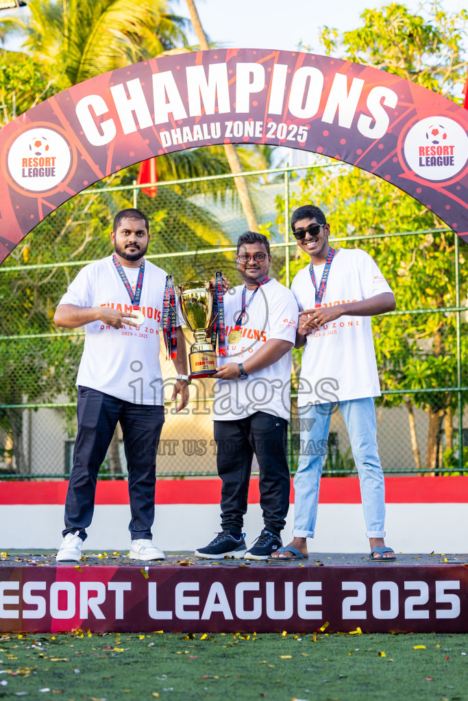 Final of Resort League 2025 (Dhaalu Zone) was held on Saturday, 24th May 2025 in Niyama Private island, Dhaalu Atoll, Maldives. Photos: Nausham Waheed / images.mv