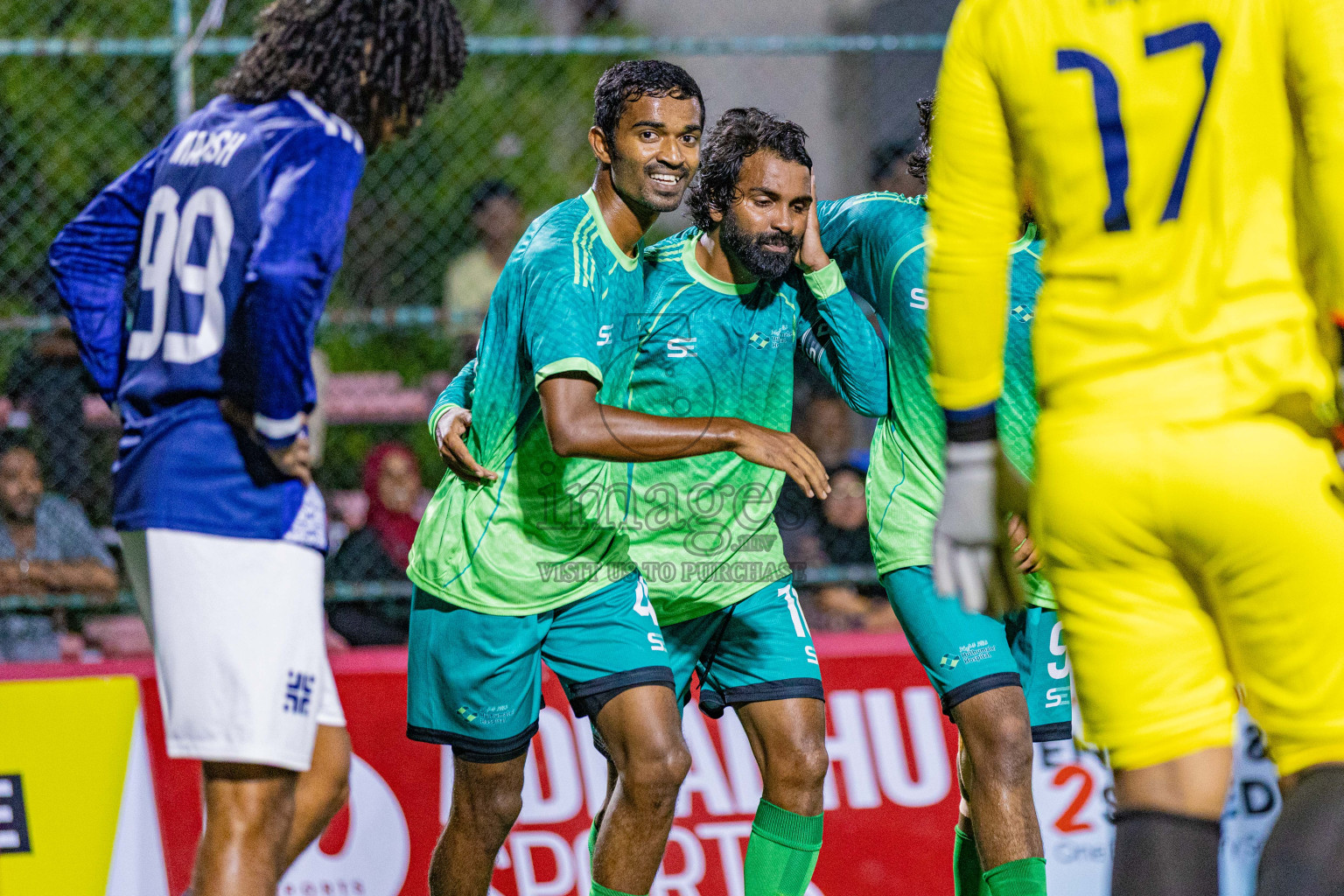 Hulhumale Hospital vs Club BCC in Club Maldives Cup Claasic 2025 was held in Rehendi Futsal Ground, Hulhumale', Maldives on Sunday, 21st September 2025. Photos: Areef Adam / images.mv