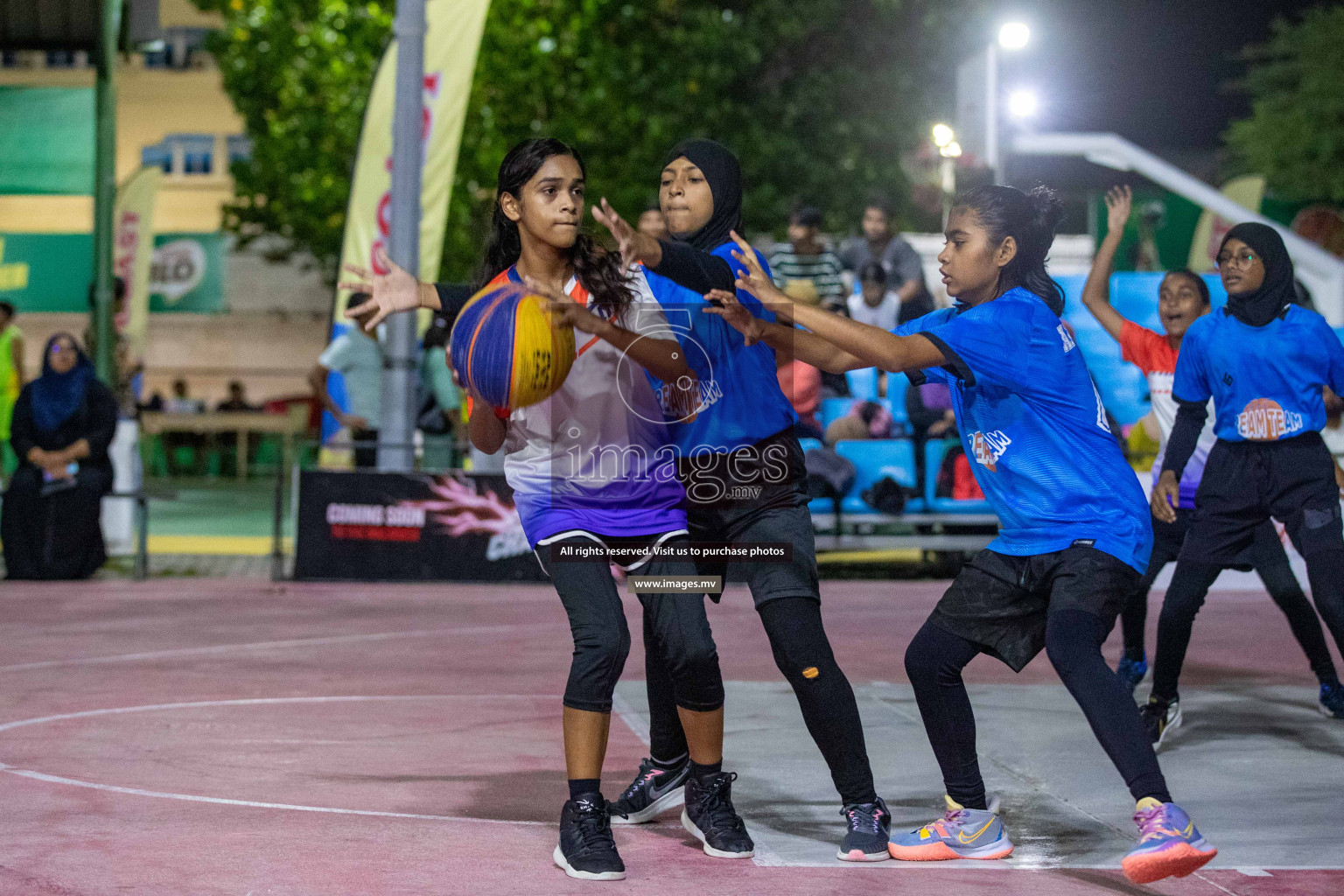 Day 5 of Slamdunk by Sosal on 16th April 2023 held in Male'. Photos: Nausham Waheed / images.mv