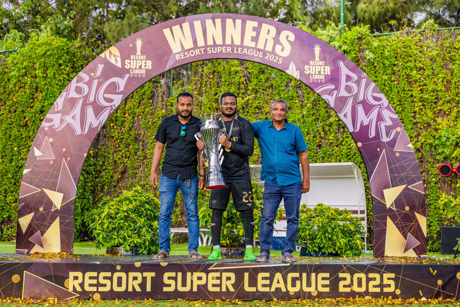 Conrad Maldives vs Joali Maldives in the Final of Resort Super League 2025 was held on Wednesday, 5th November 2025 in Jumeirah Olhaheli Island Maldives, Photos: Areef Adam / images.mv