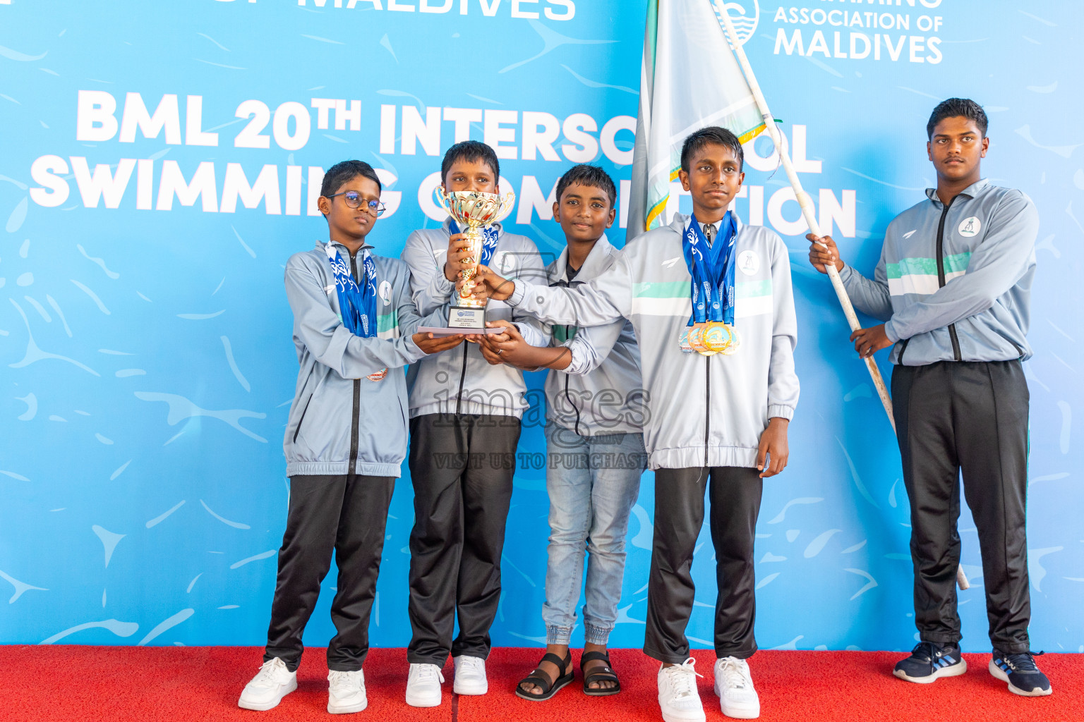 Closing ceremony of BML 20th Inter-School Swimming Competition was held in Hulhumale' Swimming Complex on Saturday, 19th October 2024. 
Photos: Ismail Thoriq