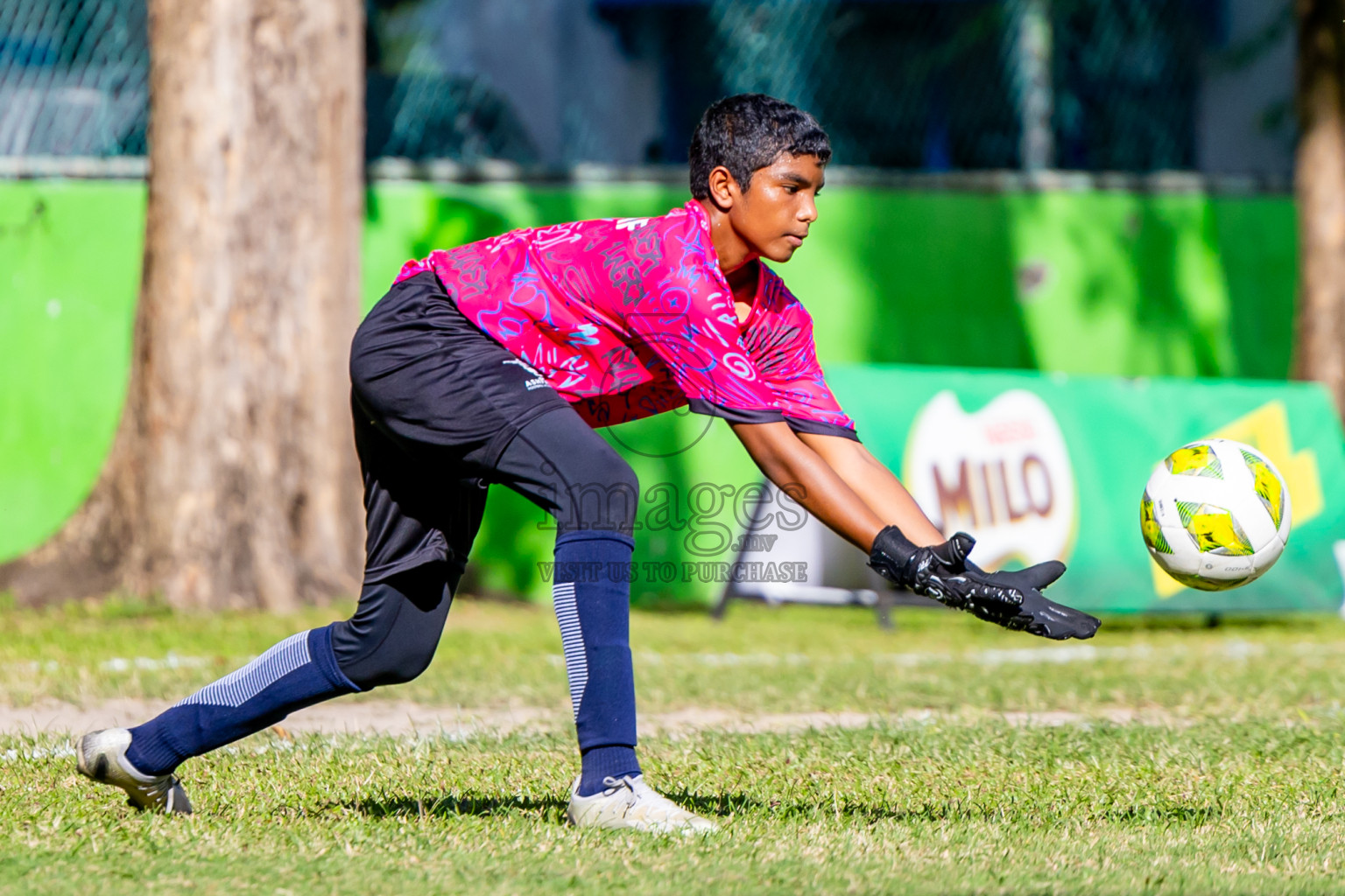 Day 1 of MILO Academy Championship 2024 held in Henveyru Stadium, Male', Maldives on Thursday, 31st October 2024. Photos by Nausham Waheed / Images.mv