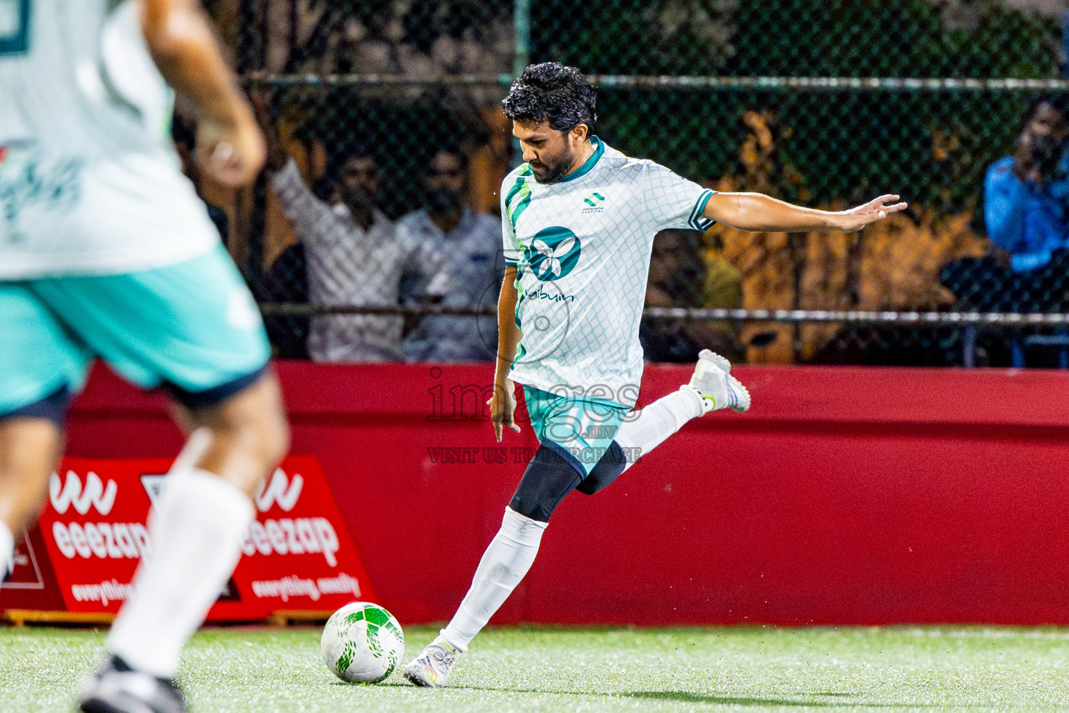 Dharumavantha vs Customs RC in Day 13 of Office League 2025 was held on Monday, 28th April 2025 in Hulhumale', Maldives. Photos: Nausham Waheed / images.mv