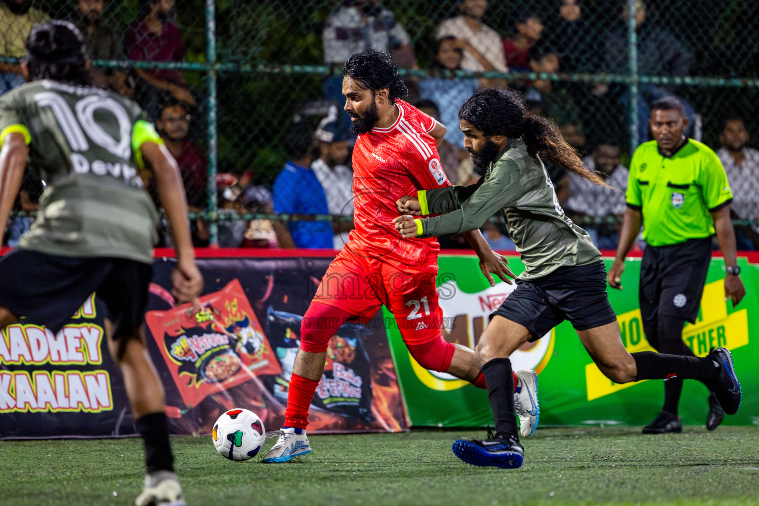 Ooredoo Maldives vs Fahi Rc in Club Maldives Cup 2024 held in Rehendi Futsal Ground, Hulhumale', Maldives on Tuesday, 25th September 2024. Photos: Nausham Waheed/ images.mv