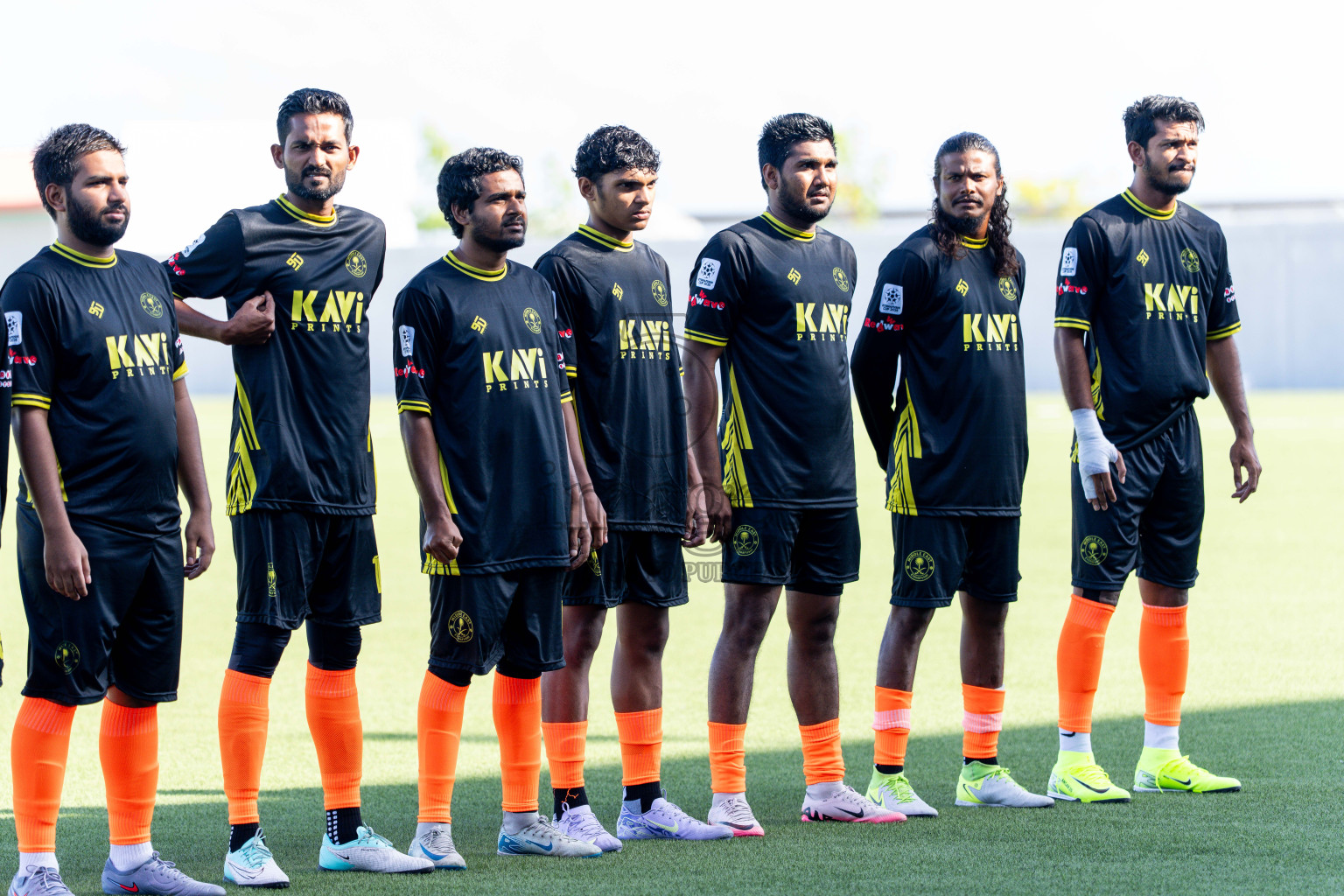 Velaa Sports Club vs Team Middle East in Day 3 of Eydhafushi Cup 2025 held in Eydhafushi Football Stadium at B. Eydhafushi, Maldives on Sunday, 7th September 2025. Photos: Arif Rasheed / images.mv