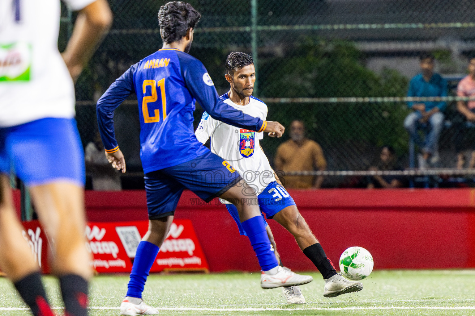 Customs RC vs Police Club in Semi Finals of Office League 2025 was held on Monday, 5th May 2025 in Hulhumale', Maldives. Photos: Nausham Waheed / images.mv