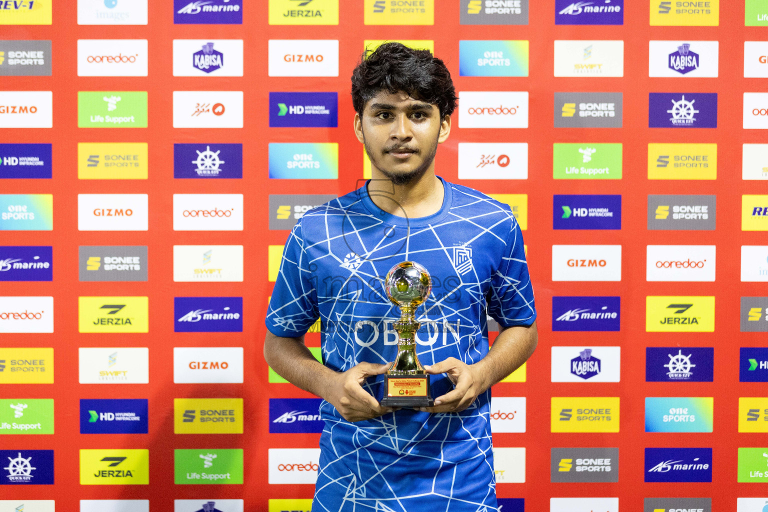 HDh Nolhivaranfaru vs HDh Naivaadhoo in Day 10 of Golden Futsal Challenge 2024 was held on Tuesday, 23rd January 2024, in Hulhumale', Maldives Photos: Nausham Waheed / images.mv