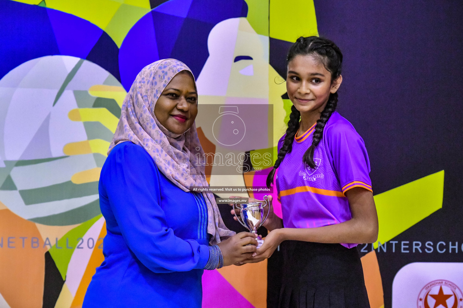 Day 12 of 23rd Inter-School Netball Tournament was held in Male', Maldives on 3rd November 2022. Photos: Nausham Waheed / images.mv