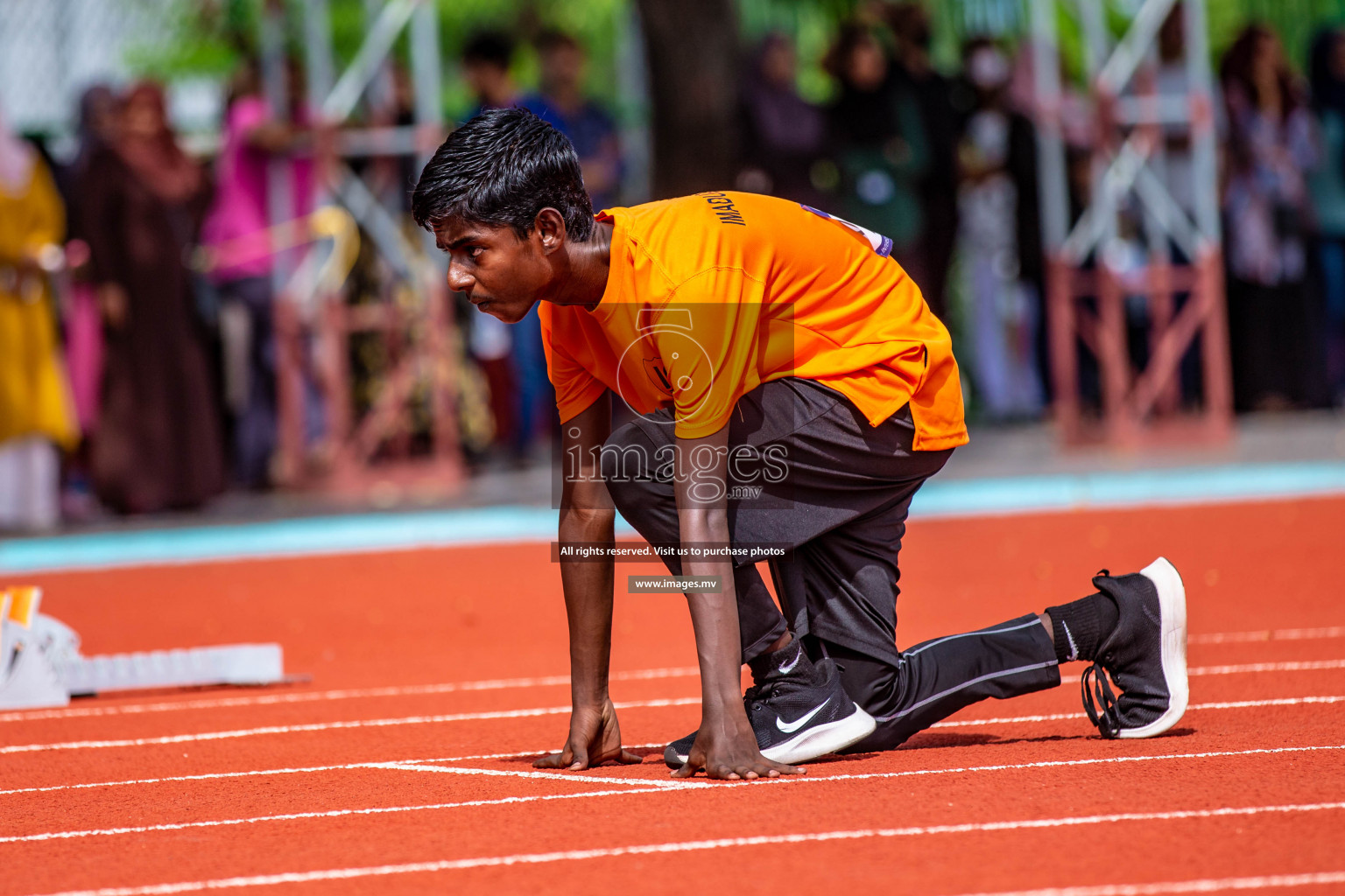 Day 2 of Inter-School Athletics Championship held in Male', Maldives on 24th May 2022. Photos by: Nausham Waheed / images.mv