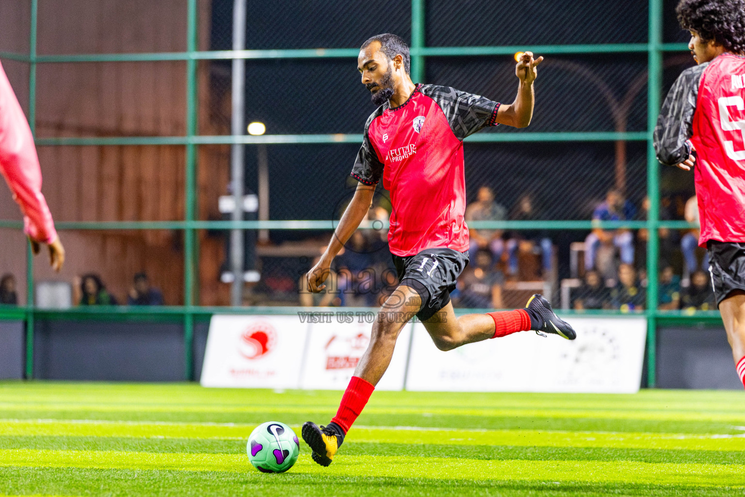 Apocalipse SC vs Young Stars in Day 2 of BG Futsal Challenge 2024 was held on Wednesday, 13th March 2024, in Male', Maldives Photos: Nausham Waheed / images.mv