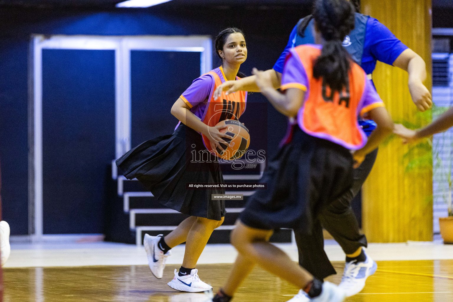 Day3 of 24th Interschool Netball Tournament 2023 was held in Social Center, Male', Maldives on 29th October 2023. Photos: Nausham Waheed, Mohamed Mahfooz Moosa / images.mv