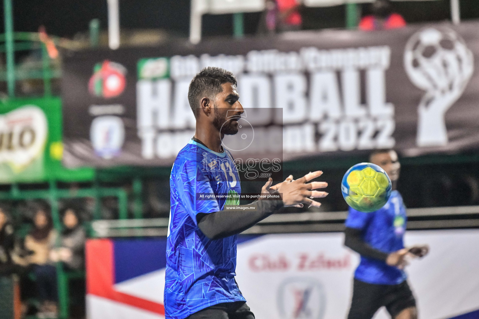 Day 6 of Milo 6th Inter Office Handball Tournament 2022 - Photos by Nausham Waheed