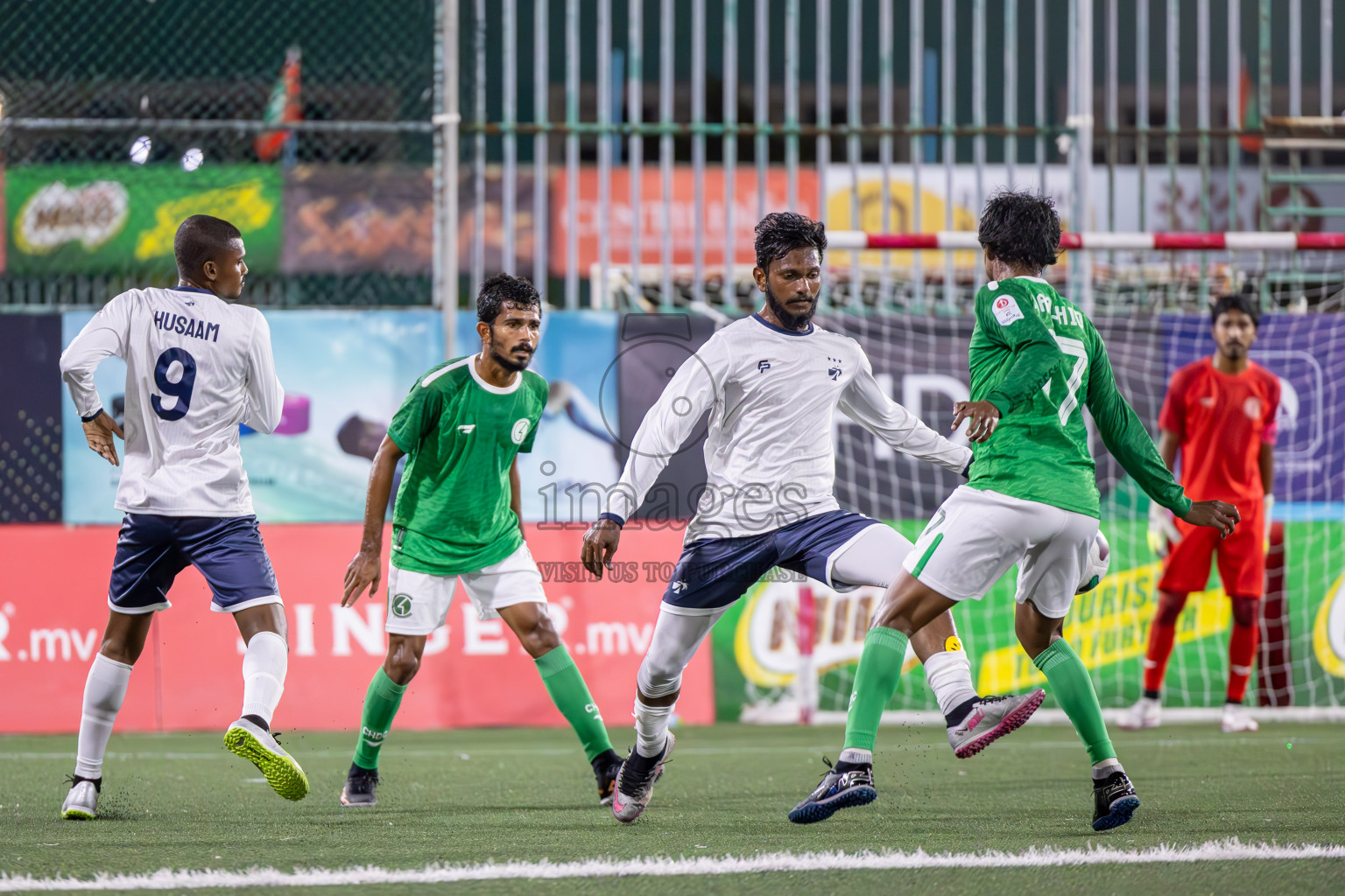 HDC vs MACL in Round of 16 of Club Maldives Cup 2024 held in Rehendi Futsal Ground, Hulhumale', Maldives on Monday, 7th October 2024. Photos: Ismail Thoriq / images.mv