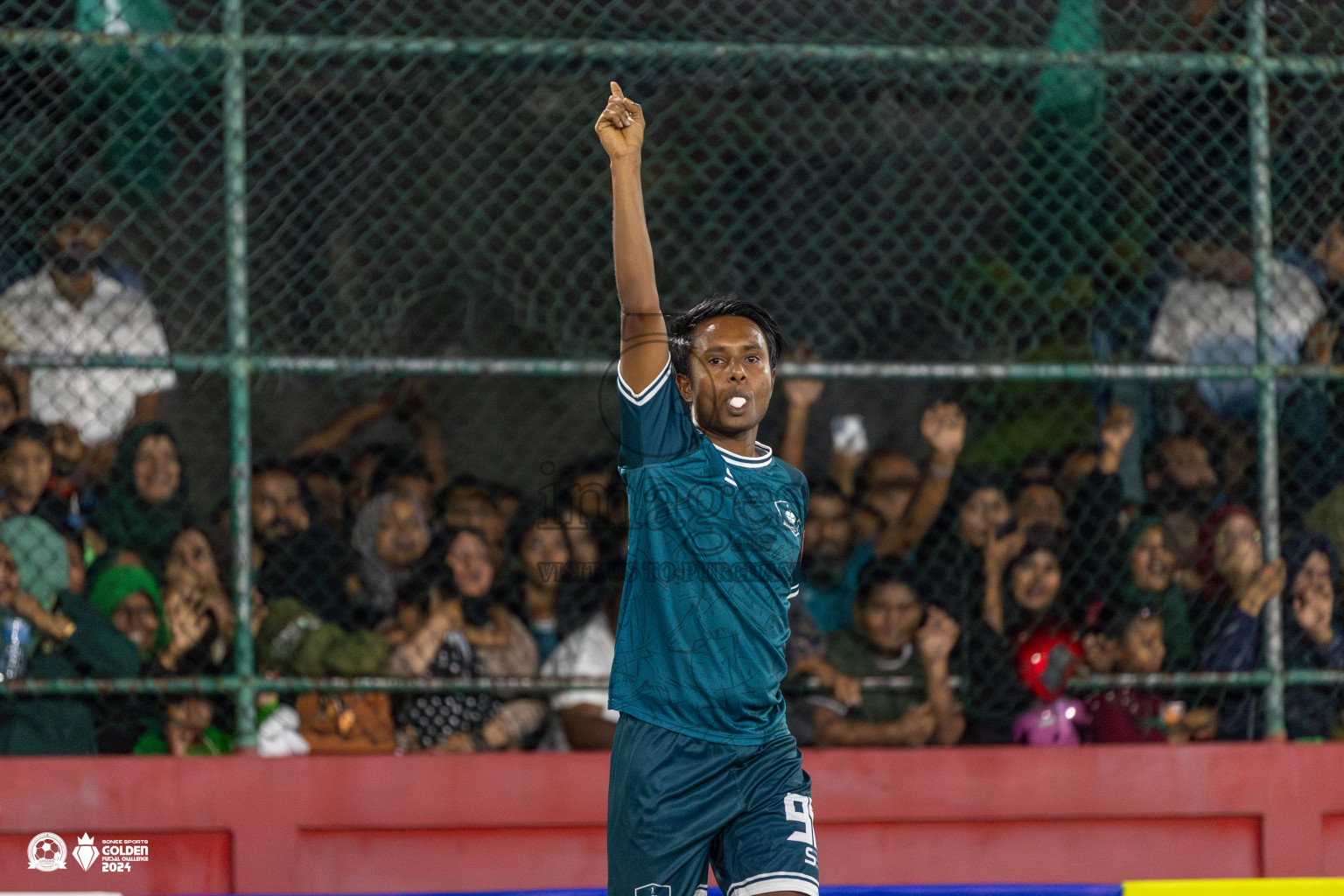 R Dhuvaafaru vs R Alifushi in Day 18 of Golden Futsal Challenge 2024 was held on Thursday, 1st February 2024, in Hulhumale', Maldives Photos: Mohamed Mahfooz Moosa, / images.mv