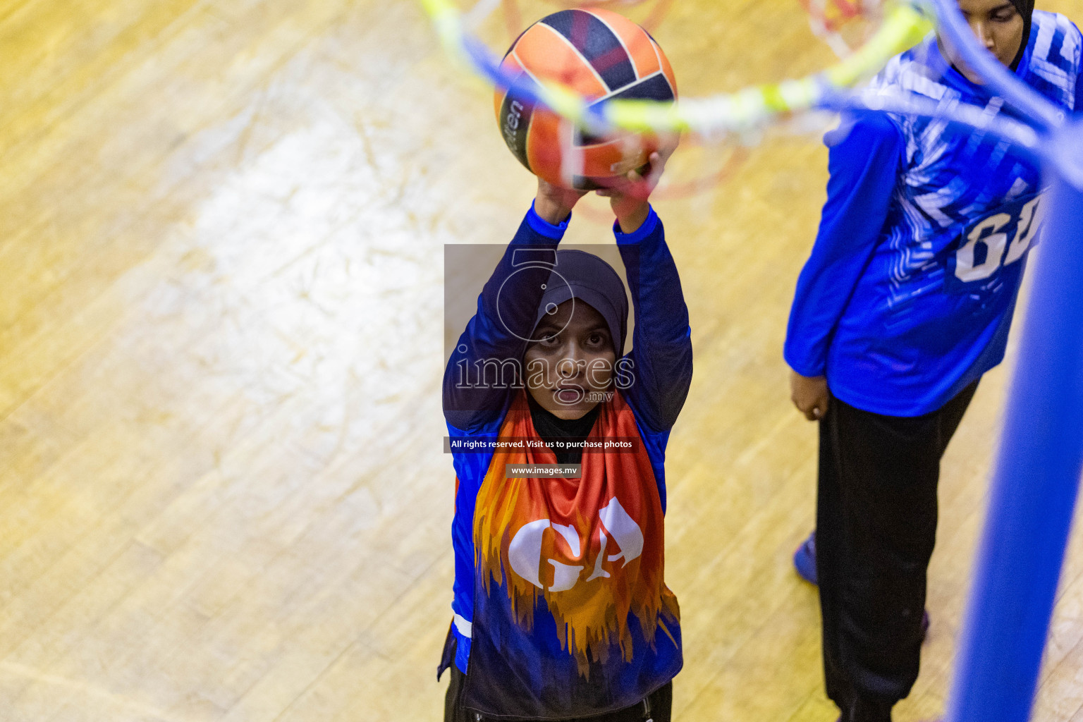 Day3 of 24th Interschool Netball Tournament 2023 was held in Social Center, Male', Maldives on 29th October 2023. Photos: Nausham Waheed, Mohamed Mahfooz Moosa / images.mv