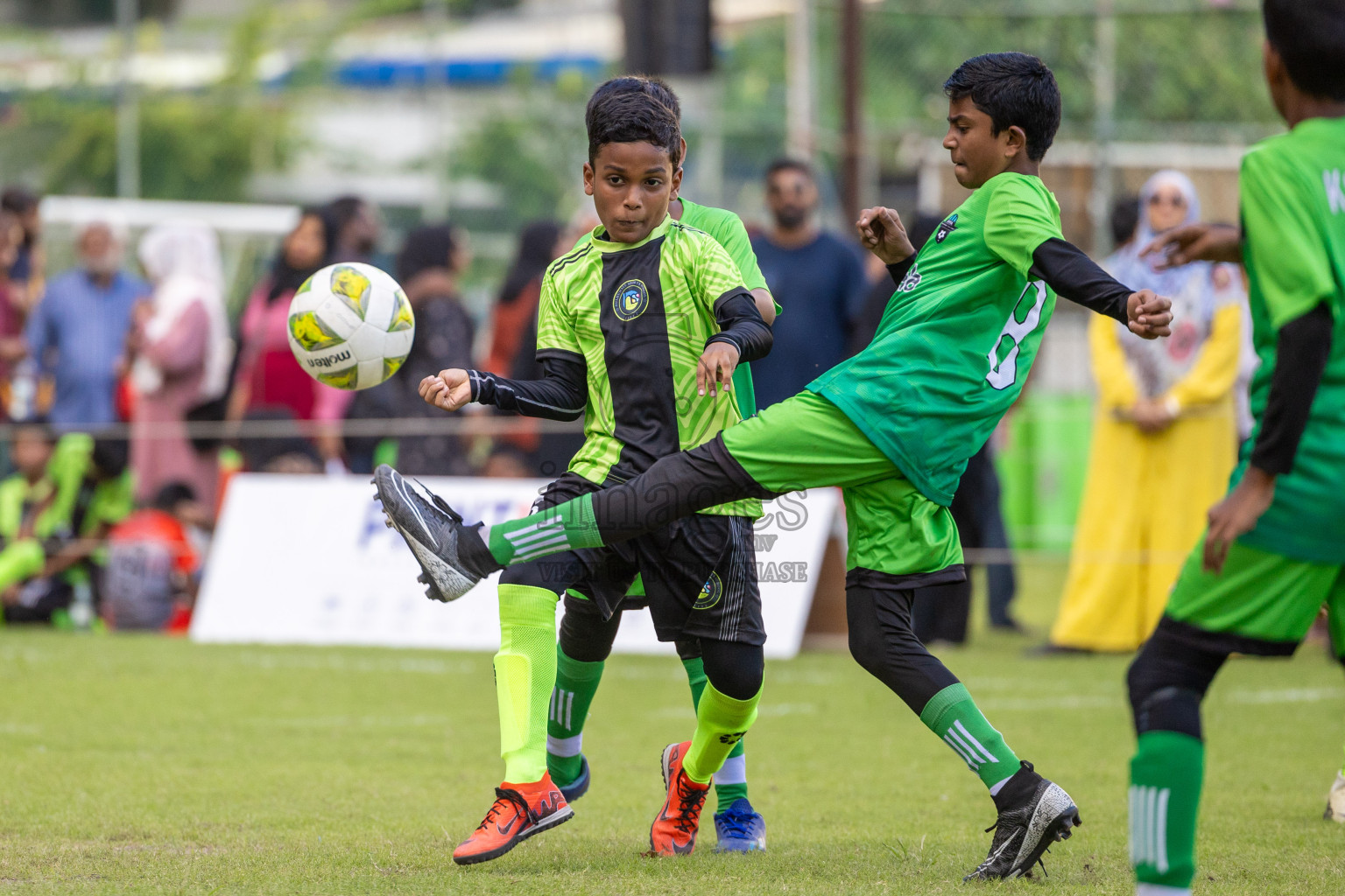 Day 1 of MILO Kids 7s Weekend 2024 held in Male, Maldives on Thursday, 17th October 2024. Photos: Shuu / images.mv