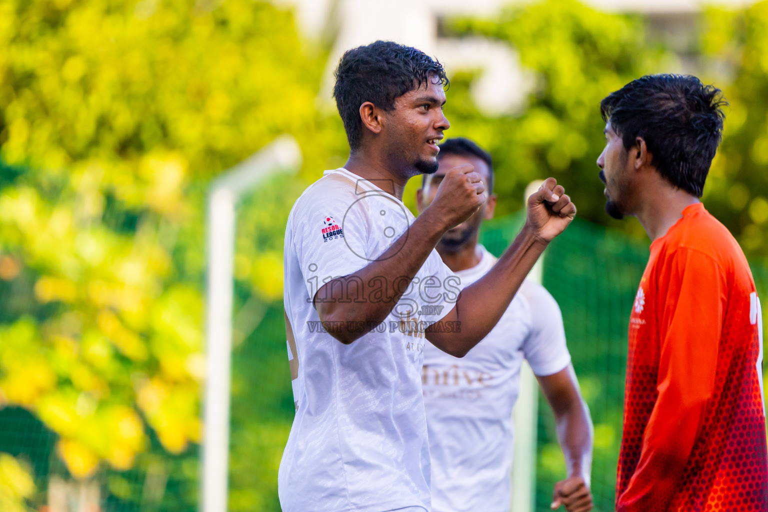 Ari Zone vs Dhaalu Zone in the Leg 1 of Resort Super League 2025 was held on Thursday, 3rd July 2025 in Conrad Maldives Rangali Island, Alif Dhaalu Atoll, Maldives. Photos: Nausham Waheed / images.mv