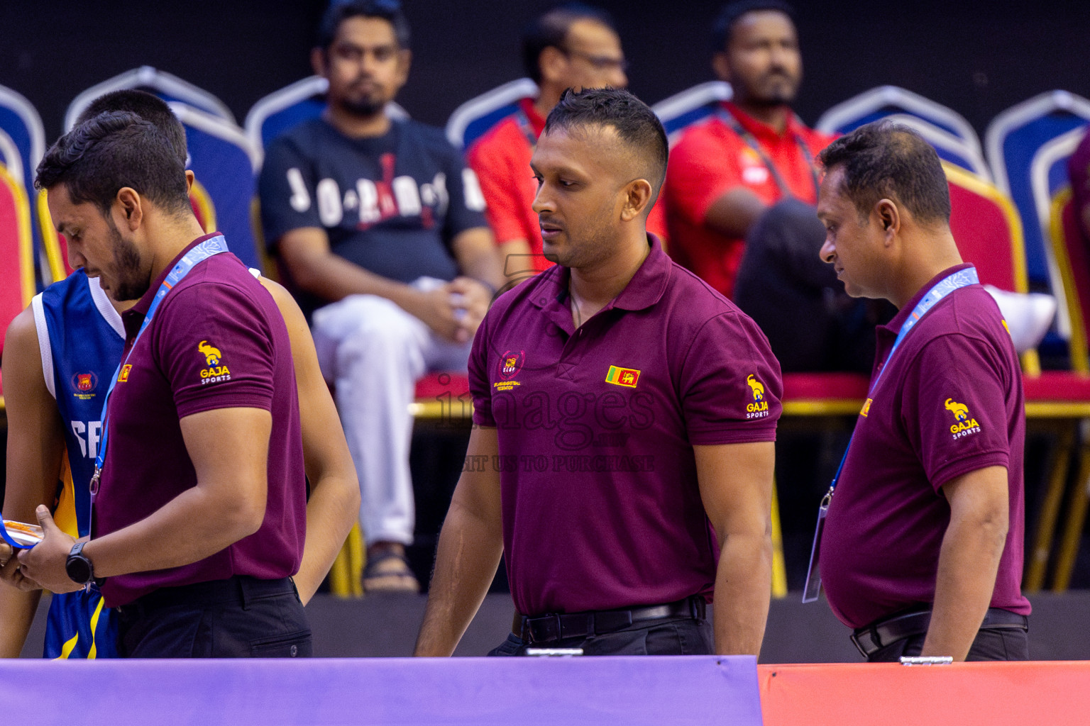 Sri Lanka vs Bangladesh in Day 2 of Under 16 Asian Cup SABA Qualifiers 2025 was held in Social Center, Male', Maldives on Friday, 13th June 2025. Photos: Nausham Waheed / images.mv