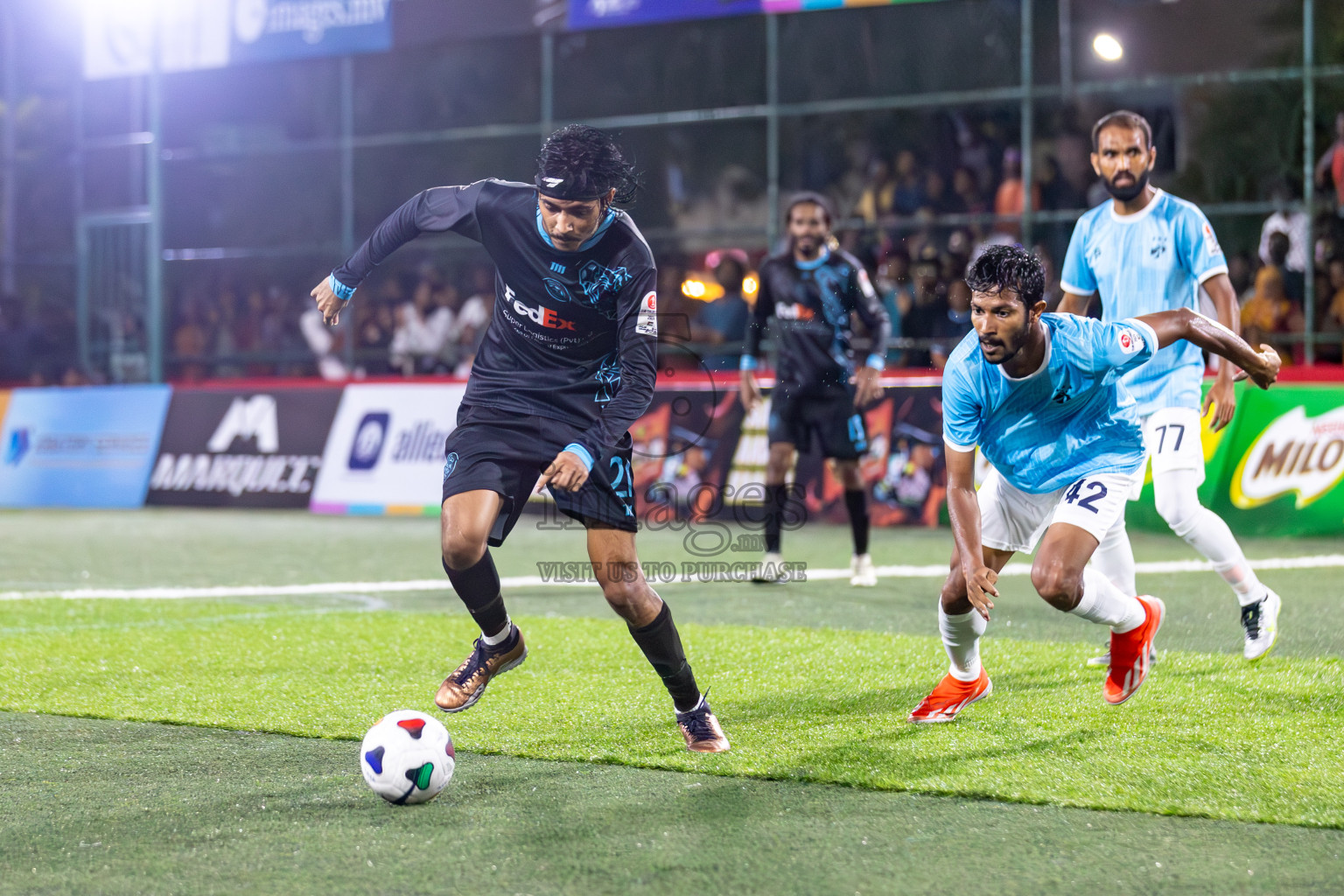 MACL vs Club TTS in Club Maldives Cup 2024 held in Rehendi Futsal Ground, Hulhumale', Maldives on Friday, 27th September 2024. 
Photos: Hassan Simah / images.mv