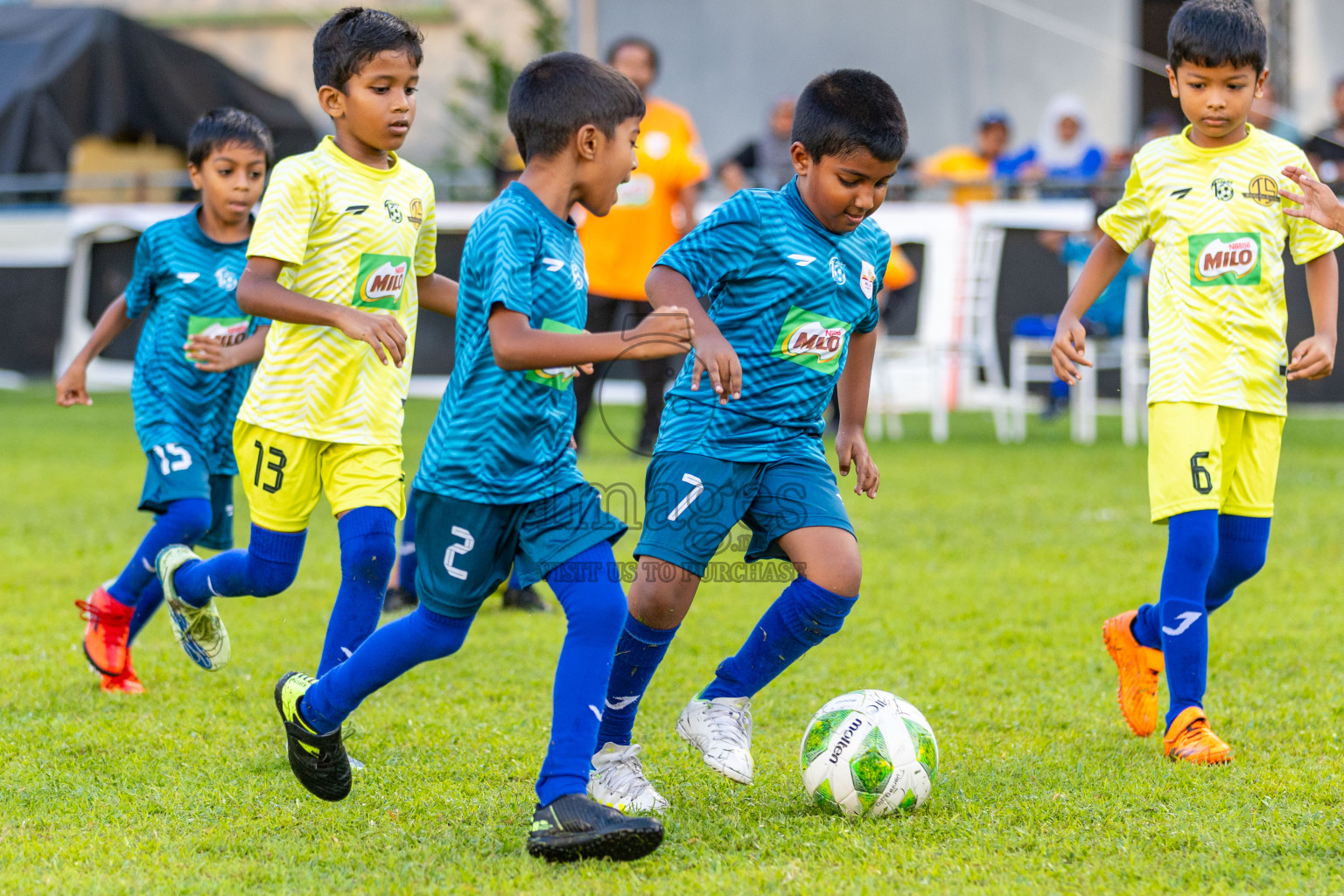 Day 2 of MILO Kids Football Fiesta was held at National Stadium in Male', Maldives on Saturday, 24th February 2024.