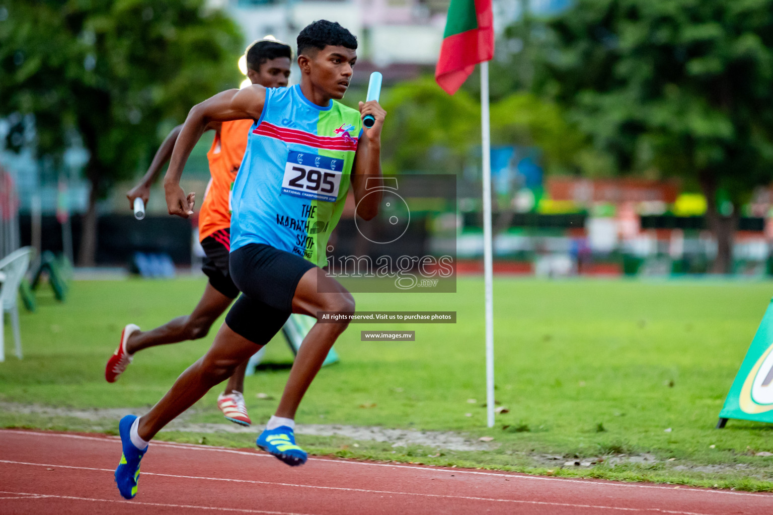 Day 2 of National Athletics Championship 2023 was held in Ekuveni Track at Male', Maldives on Friday, 24th November 2023. Photos: Hassan Simah / images.mv