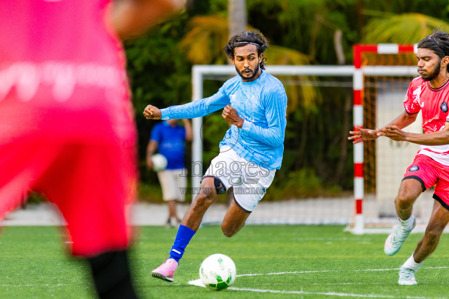 Bandos vs Oblu Experience in Resort League 2025 (North Male Zone) day 16 was held on Thursday, 18th September 2025 in One And Only Reethi Rah Maldives Resort, Photos: Areef Adam / images.mv