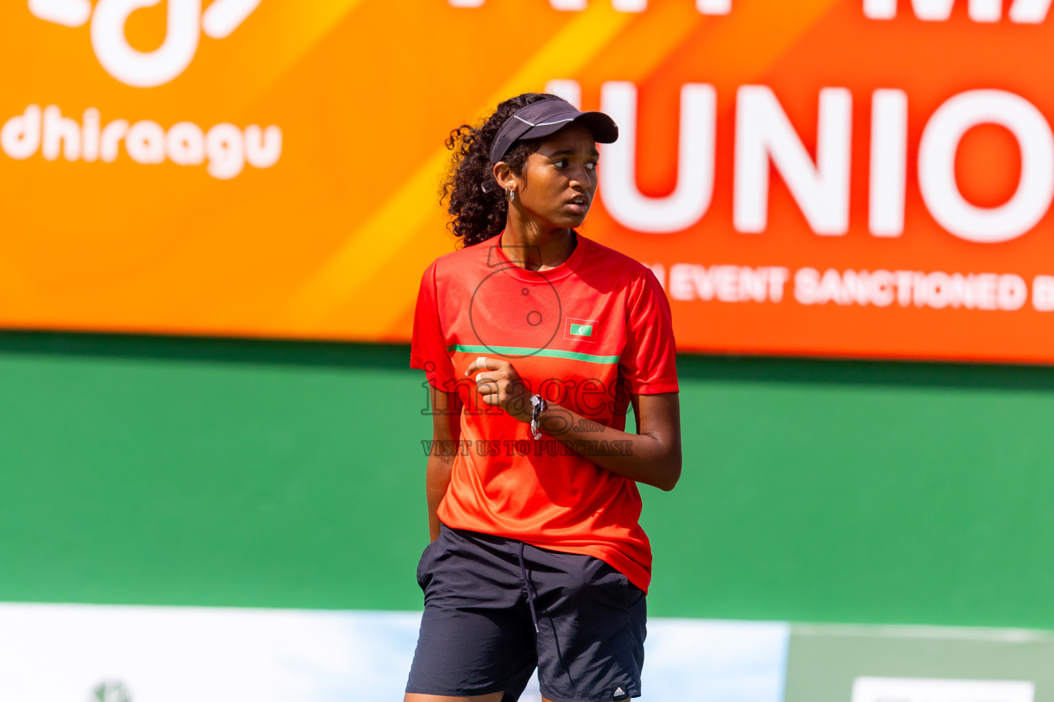 Day 2 of ATF Maldives Junior Open Tennis was held in Male' Tennis Court, Male', Maldives on Tuesday, 10th December 2024. Photos: Nausham Waheed / images.mv