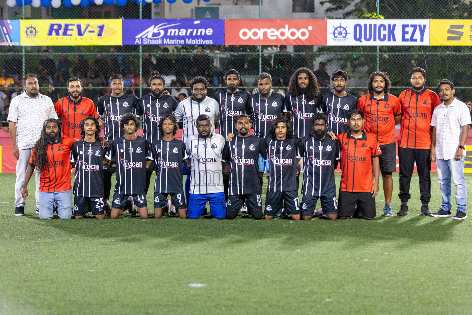 HDh Nolhivaranfaru vs HDh Naivaadhoo in Day 10 of Golden Futsal Challenge 2024 was held on Tuesday, 23rd January 2024, in Hulhumale', Maldives Photos: Ismail Thoriq / images.mv