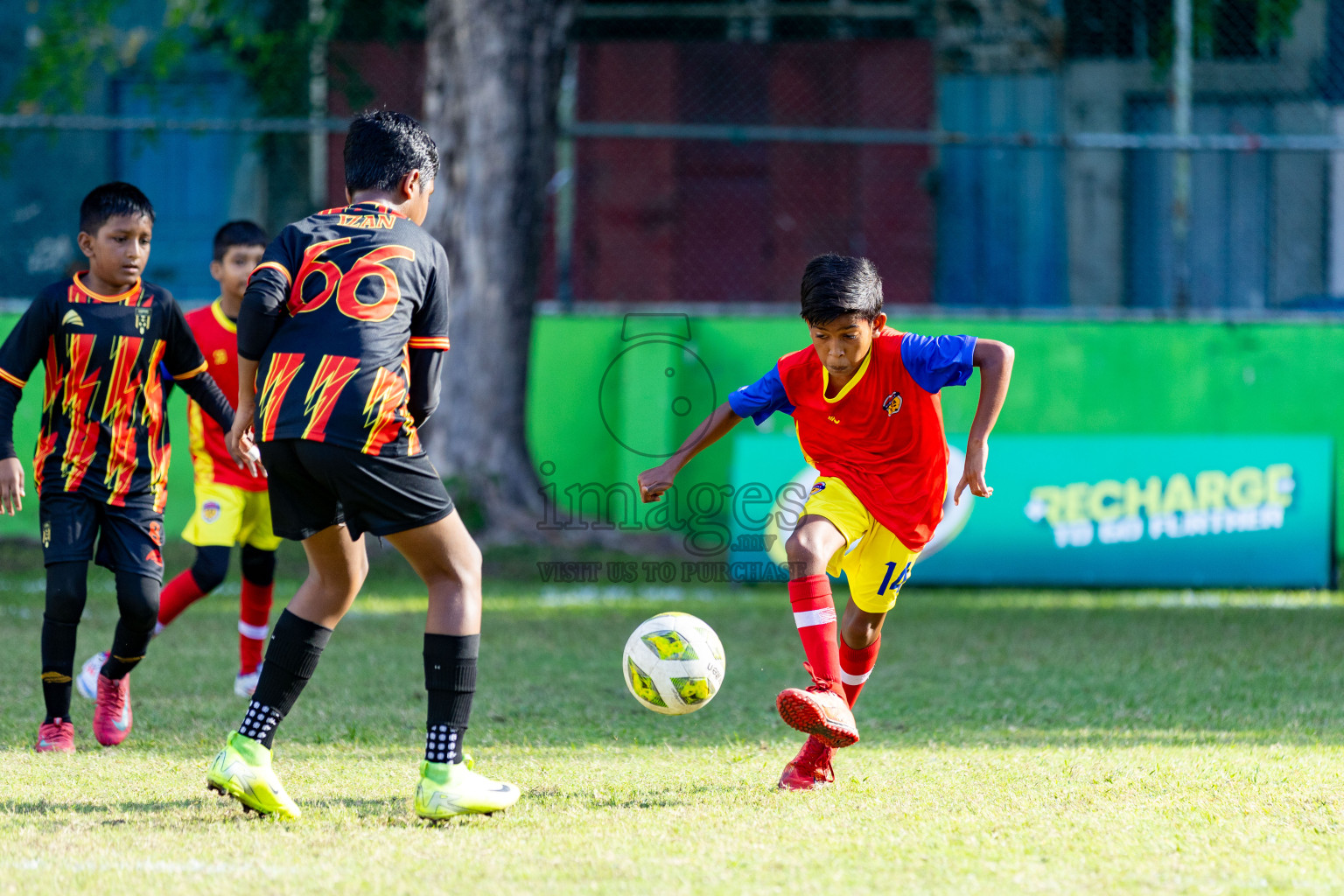 Day 3 of MILO Academy Championship 2025 (U-12) was held at Henveiru Stadium in Male', Maldives on Saturday, 3rd May 2025. 
Photos: Hassan Simah  / images.mv