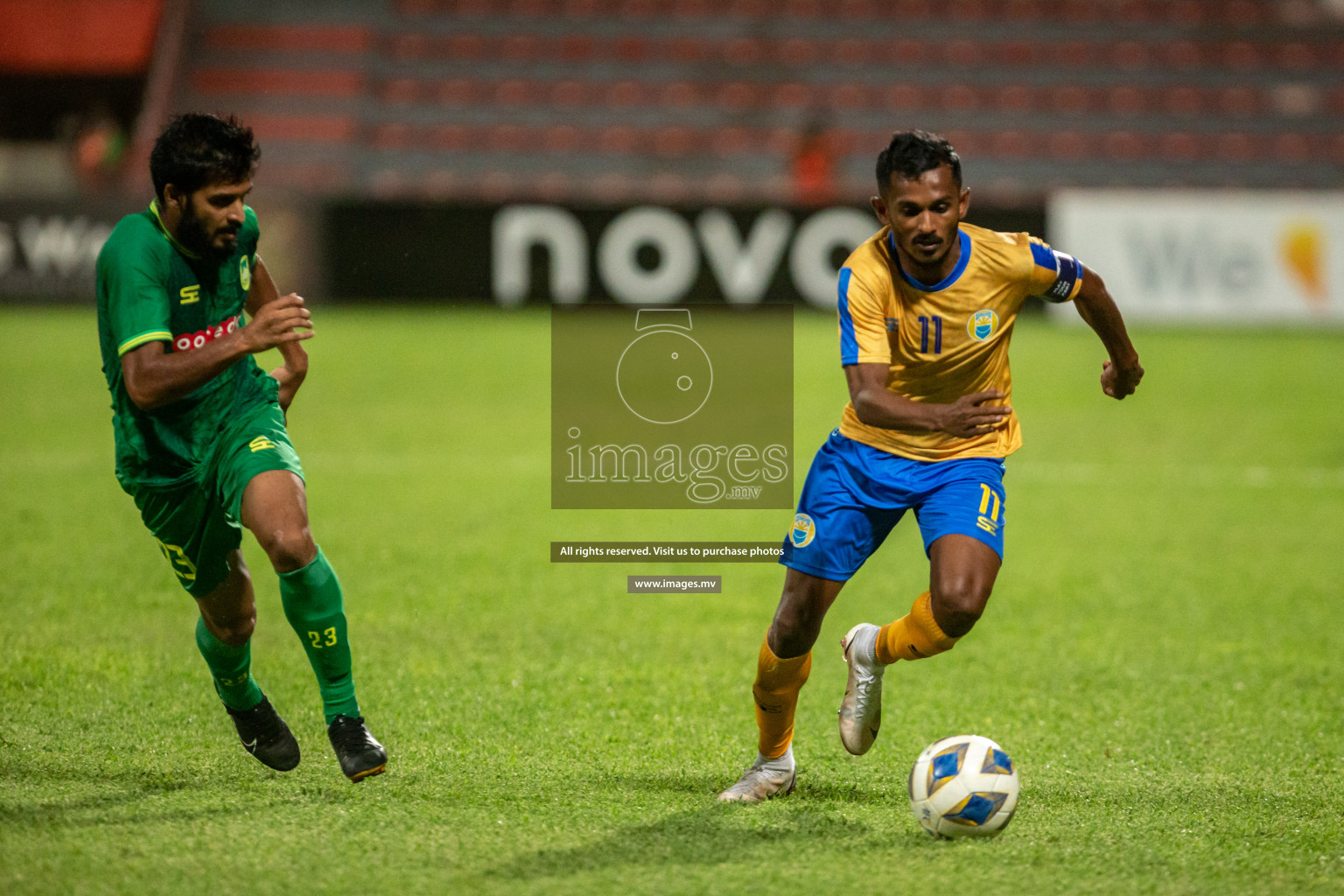 Maziya SRC vs Club Valencia in the Community Shield Match 2021/2022 on 15 December 2021 held in Male', Maldives. Photos: Hassan Simah / images.mv