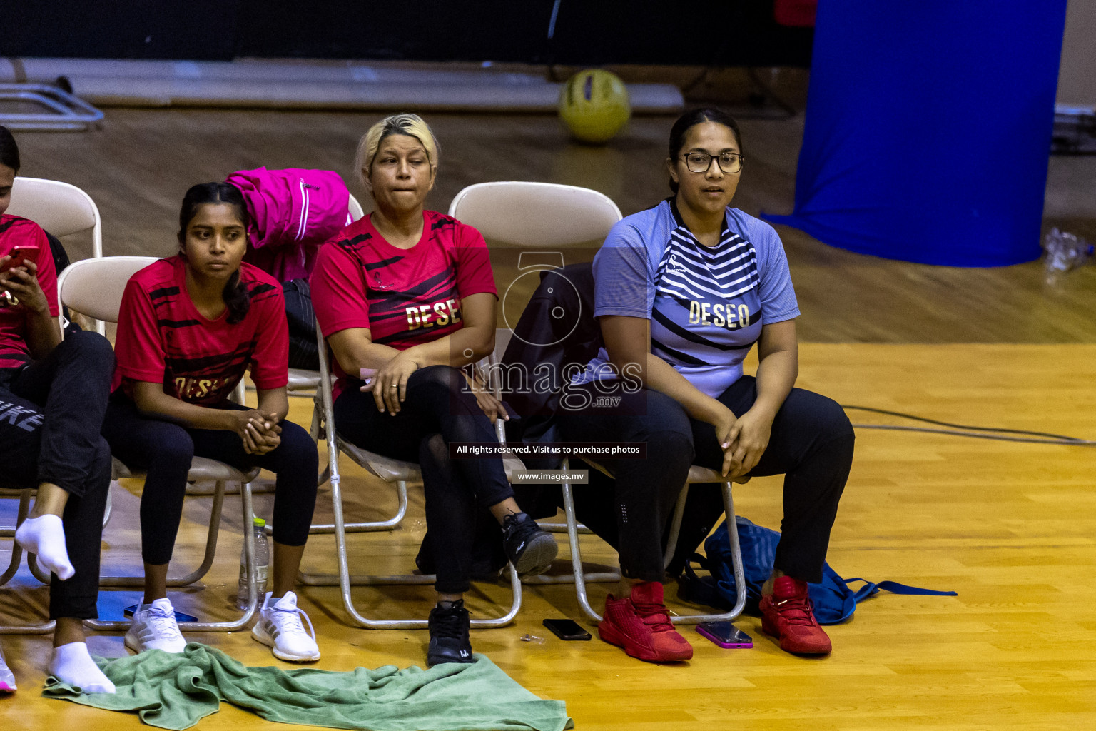 Lorenzo Sports Club vs Youth United Sports Club in the Milo National Netball Tournament 2022 on 20 July 2022, held in Social Center, Male', Maldives. Photographer: Hassan Simah / Images.mv