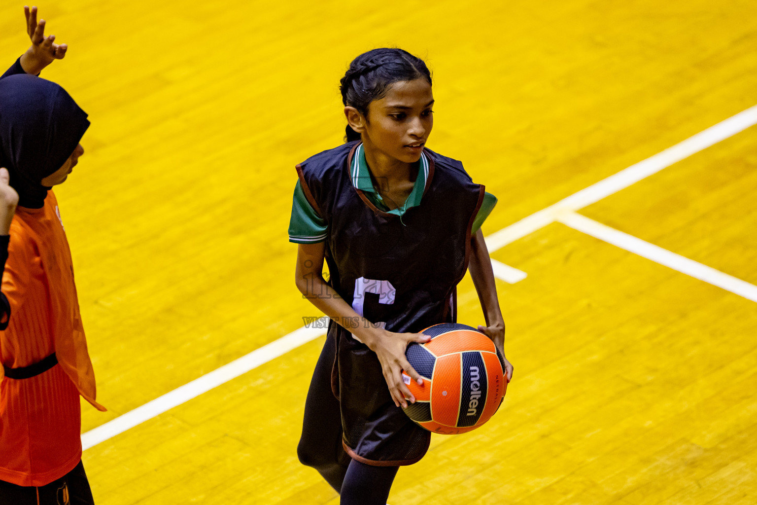 Day 7 of 25th Inter-School Netball Tournament was held in Social Center at Male', Maldives on Saturday, 17th August 2024. Photos: Nausham Waheed / images.mv