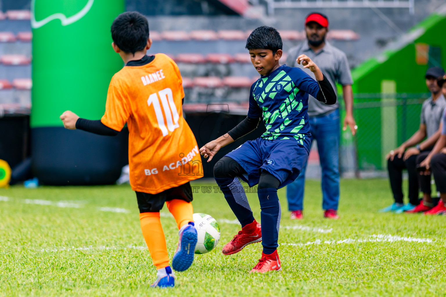 Day 2 of Under 10 MILO Academy Championship 2024 was held at National Stadium in Male', Maldives on Saturday, 27th April 2024. Photos: Nausham Waheed / images.mv