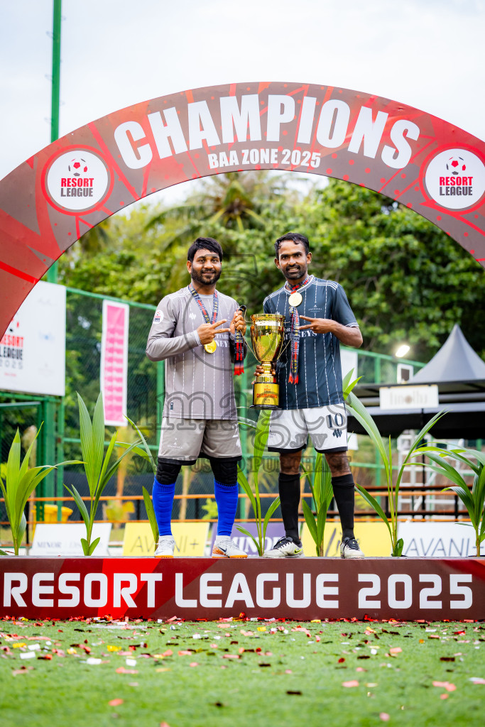 Anantara vs Finolhu in Final of Resort League 2025 (Baa Zone) was held on Friday, 18th July 2025 in Avani+ Fares Maldives Resort, Baa Atoll, Maldives. Photos: Nausham Waheed  / images.mv