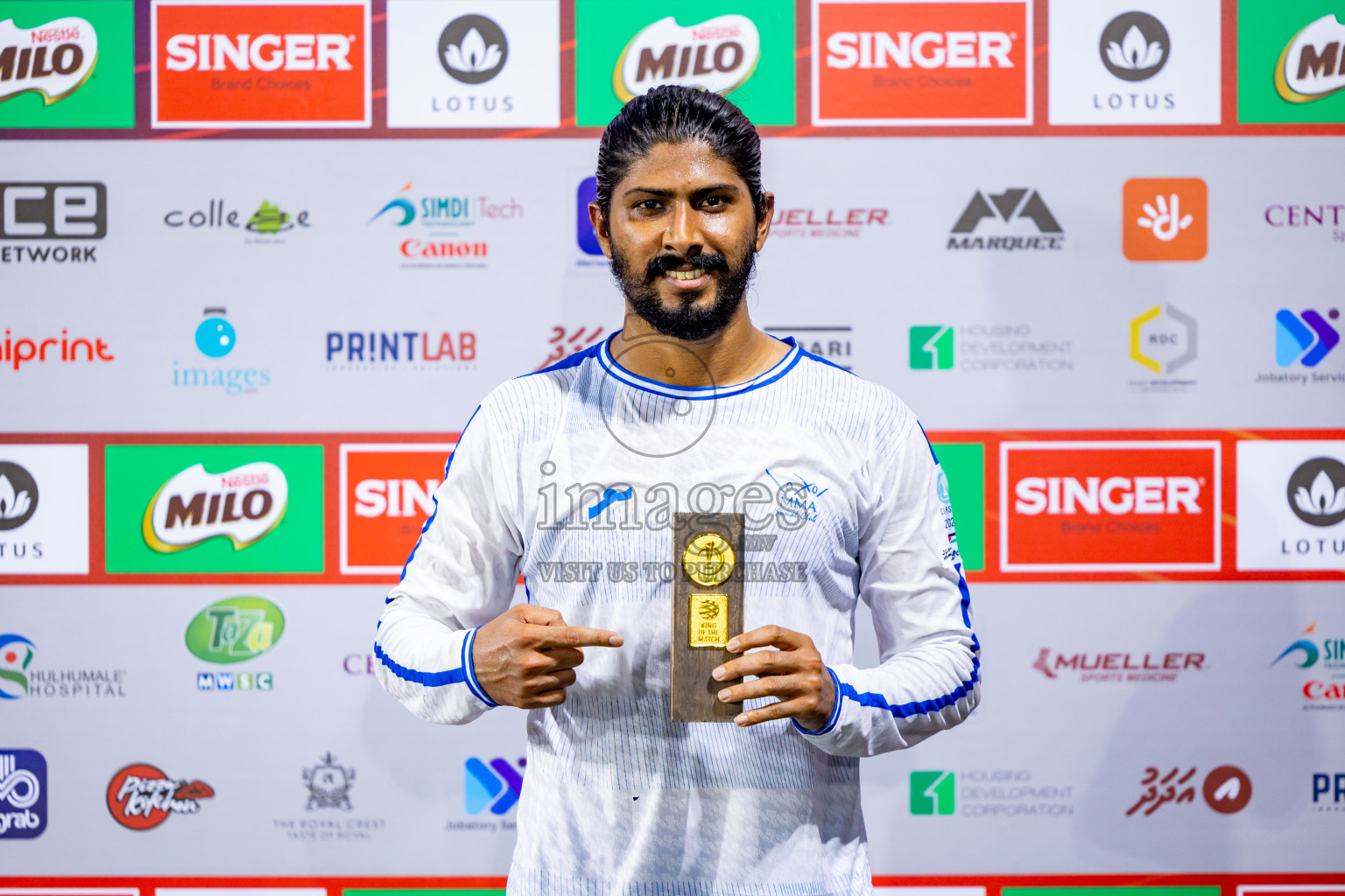 MMA SC vs MIRA RC in Club Maldives Classic 2024 held in Rehendi Futsal Ground, Hulhumale', Maldives on Wednesday, 4th September 2024. Photos: Nausham Waheed / images.mv