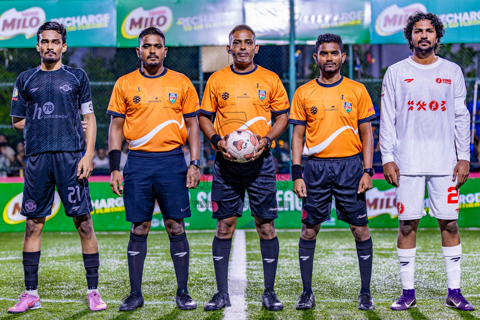 Quarter Finals of Milo Sector League 2025 was held in Rehendhi Futsal Ground, Hulhumale', Maldives on Wednesday, 12th November 2025. Photos: Aeef Adam / images.mv