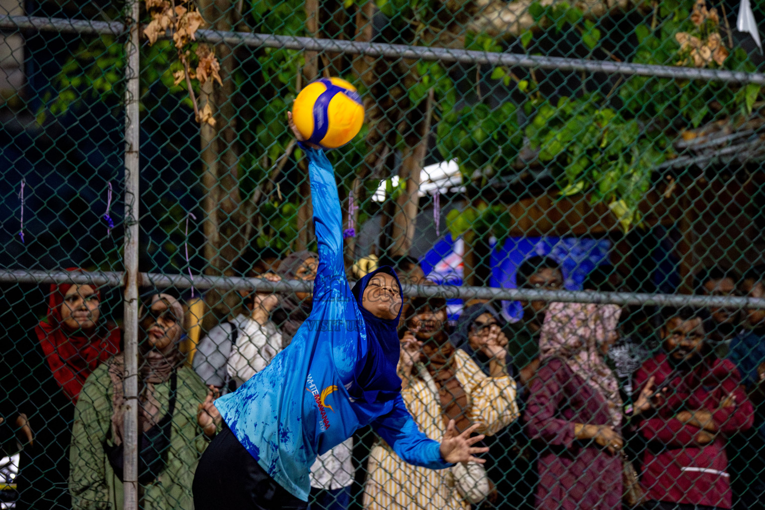 U19 Male and Atoll Girl's Finals in Day 9 of Interschool Volleyball Tournament 2024 was held in ABC Court at Male', Maldives on Saturday, 30th November 2024. Photos: Hassan Simah / images.mv