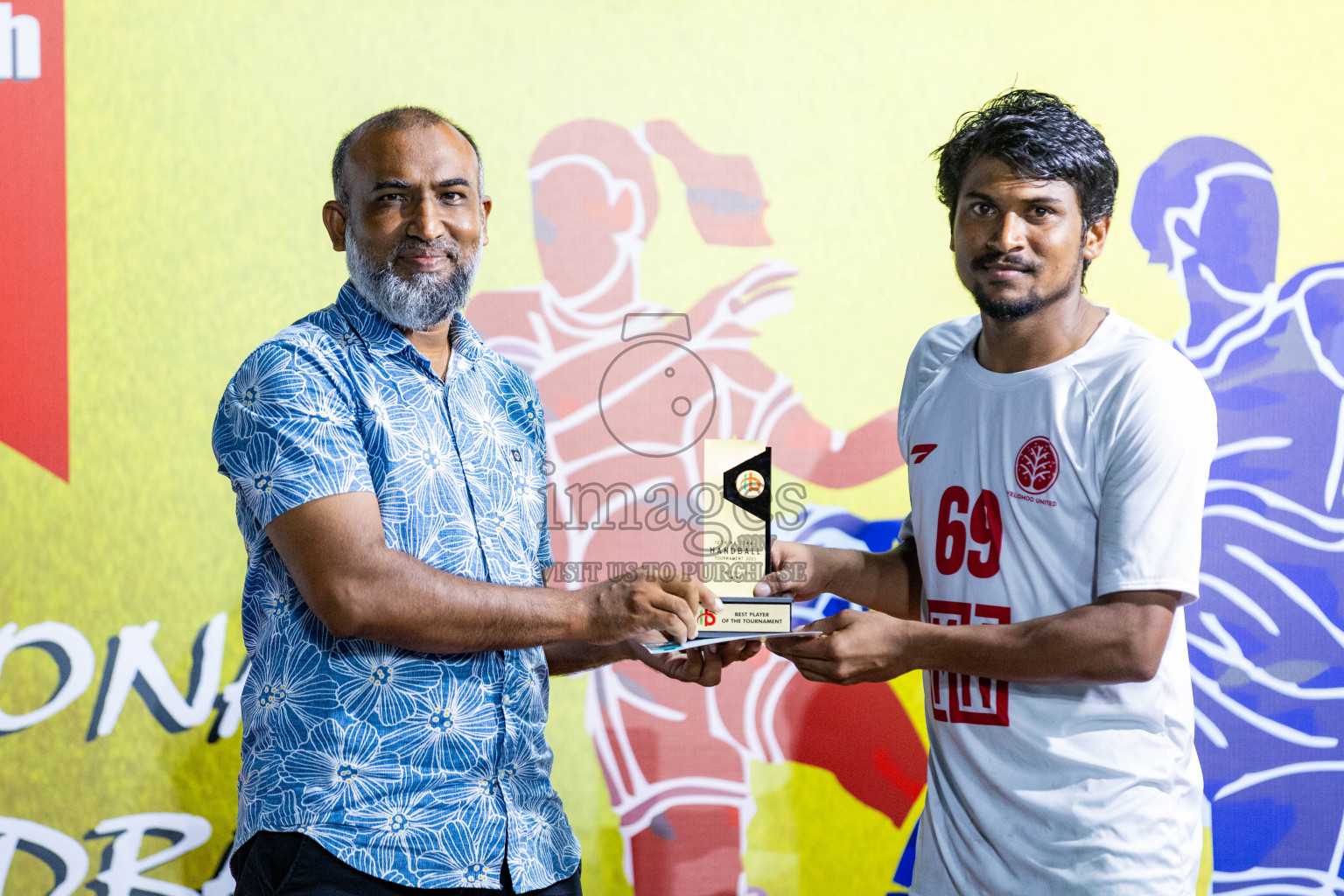 Division one Final 10th National Handball Tournament 2023, held in Handball ground, Male', Maldives on Saturday, 13th January 2023 Photos: Nausham Waheed/ Images.mv