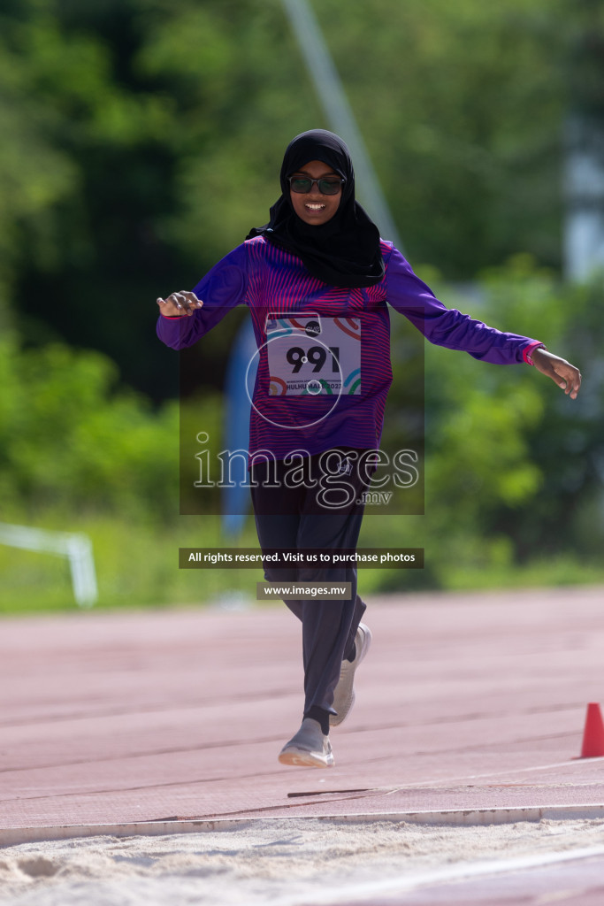 Day two of Inter School Athletics Championship 2023 was held at Hulhumale' Running Track at Hulhumale', Maldives on Sunday, 15th May 2023. Photos: Shuu/ Images.mv